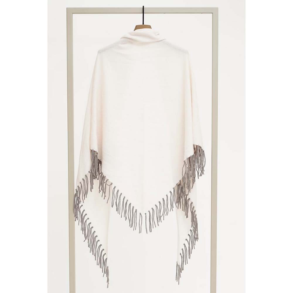 Herzensangelegenheit Dreieckstuch Dreieckstuch mit Fransen aus günstig online kaufen