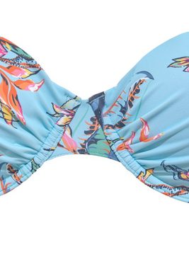 LASCANA Bügel-Bikini-Top Malia, mit tropischem Print