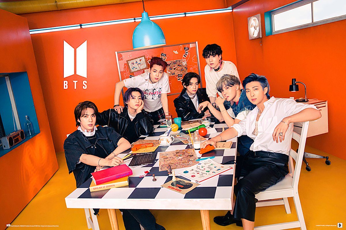 Grupo Erik Poster BTS Poster Superstars 91,5 x 61 cm