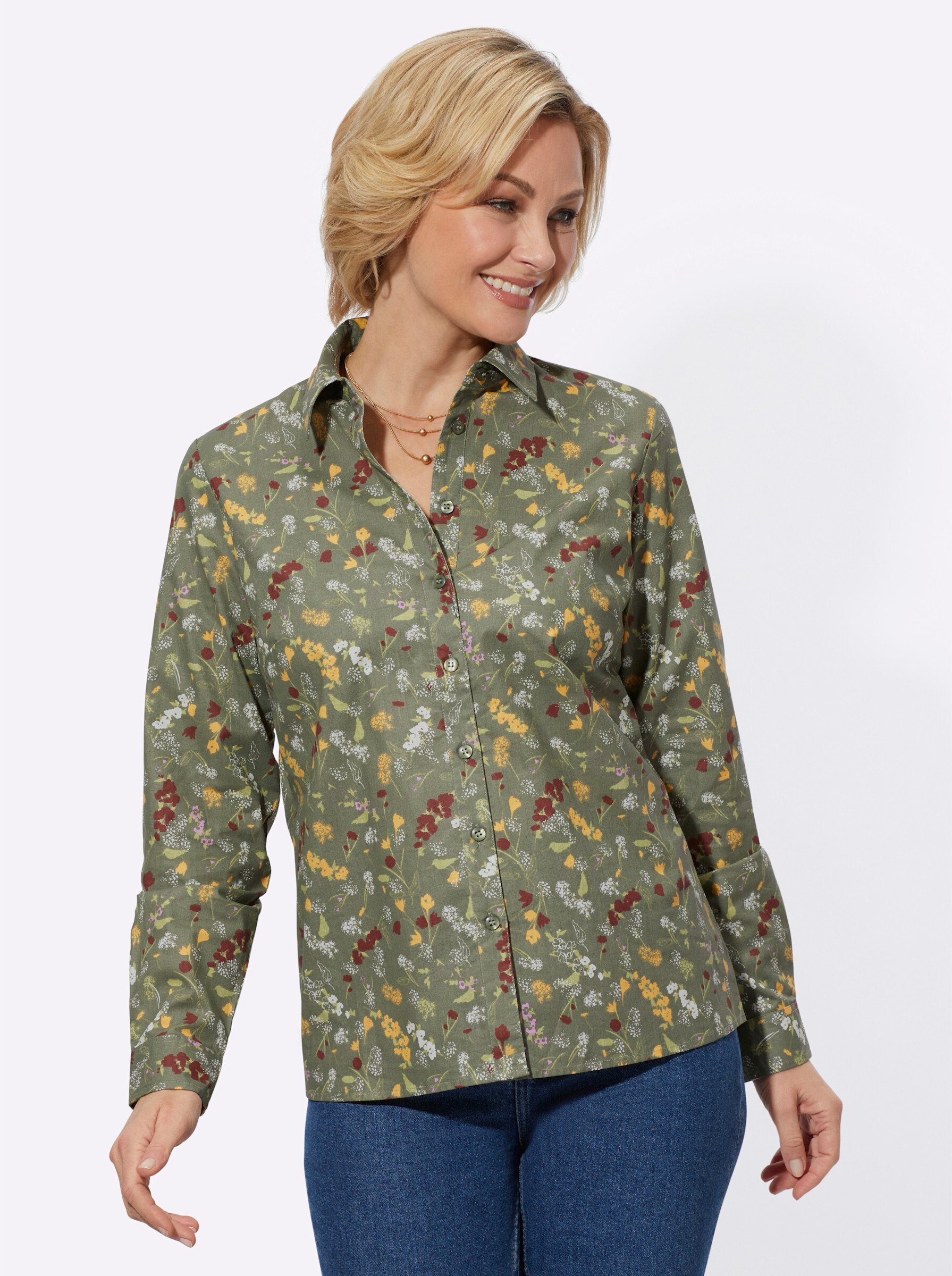 Klassische Bluse Bluse