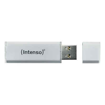 Intenso AluLine USB-Stick (Lesegeschwindigkeit 28 MB/s, mit Aluminiumgehäuse)