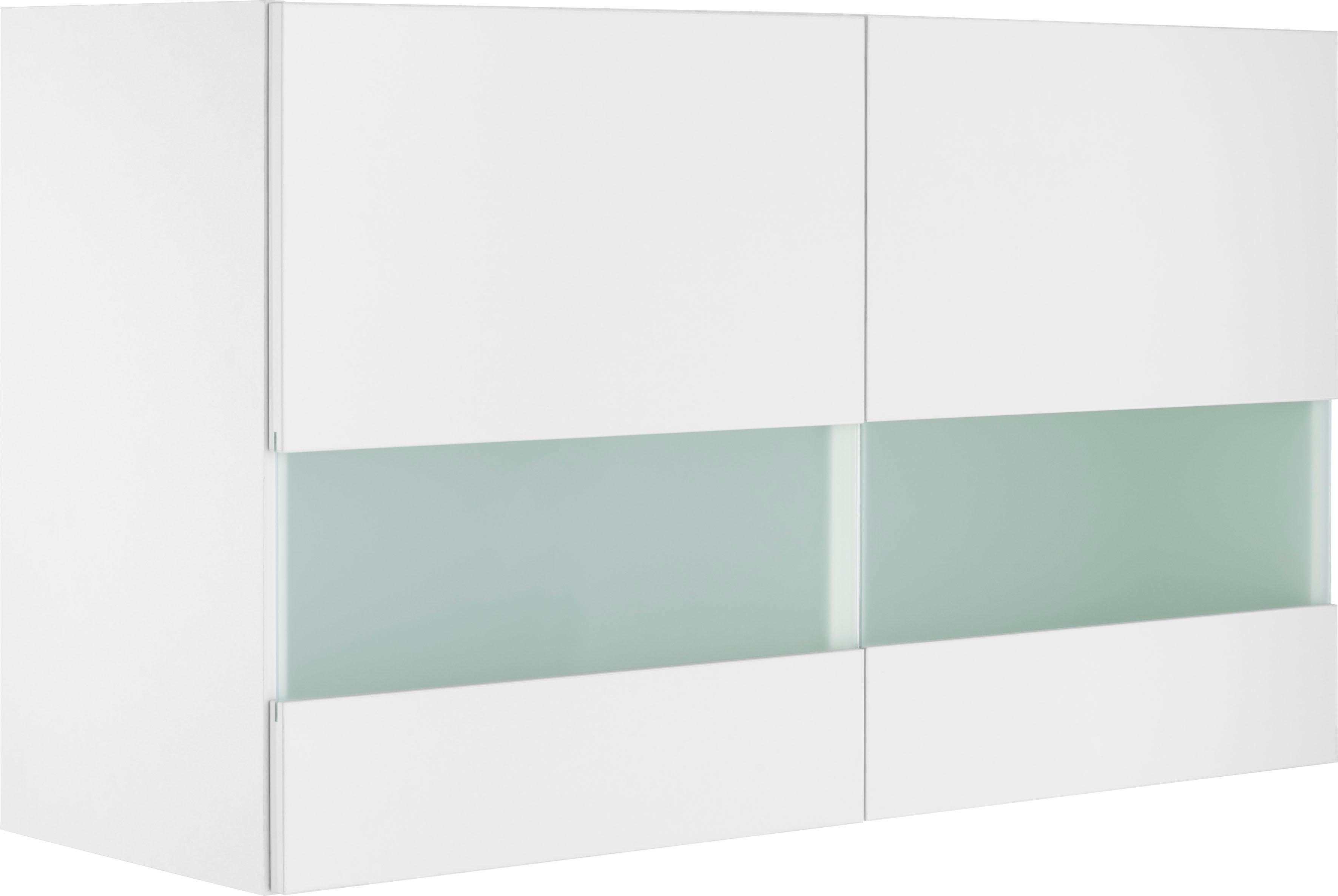 OPTIFIT Glashängeschrank Roth Breite 100 cm weiß/weiß | weiß