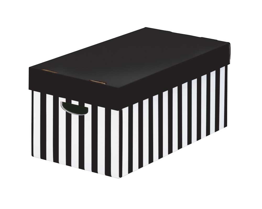 Thumbnail - NIPS Aufbewahrungsbox STORE-BOX mit Deckel (2 St), B/H/T: 31 x 24,5 x 52 cm, Wellkarton, Karton, Pappe