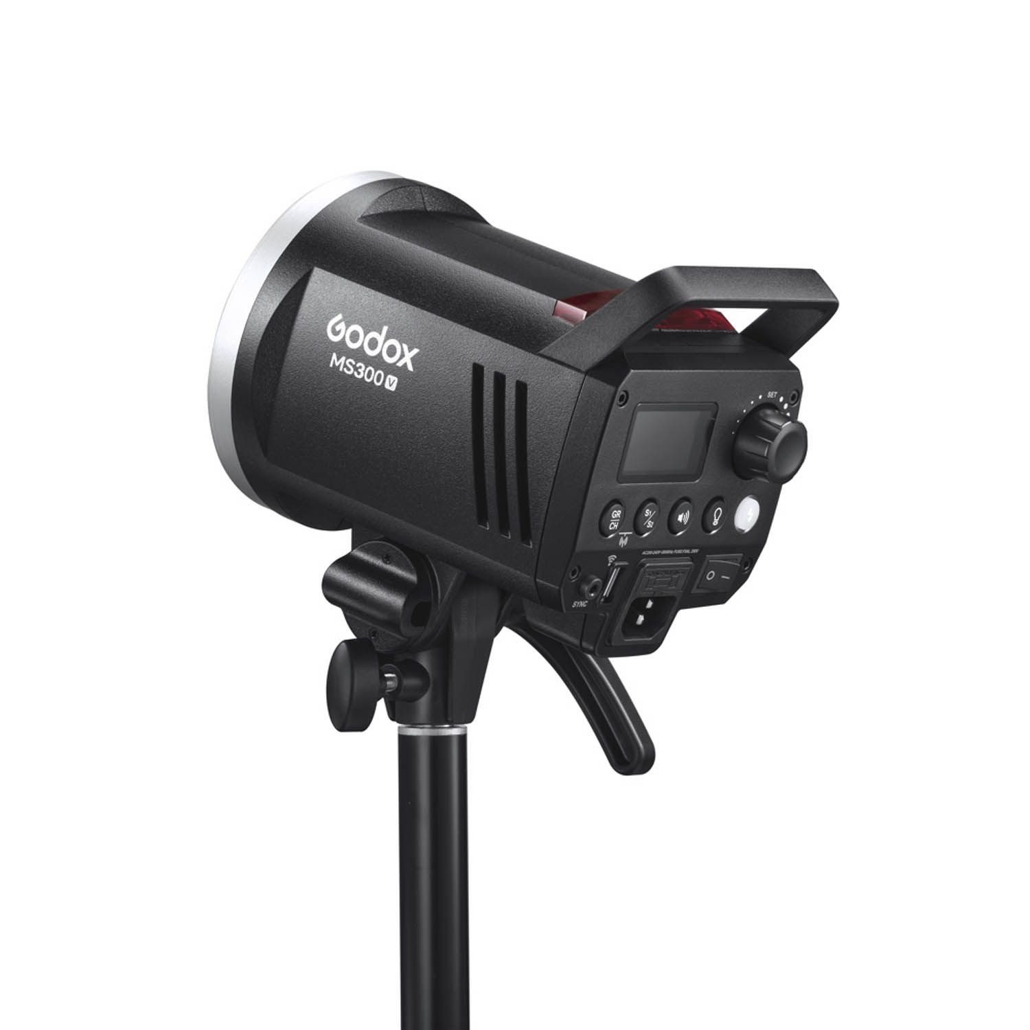 Godox MS300V Blitzgerät, (Mit 10 W, verstellbar und LED)