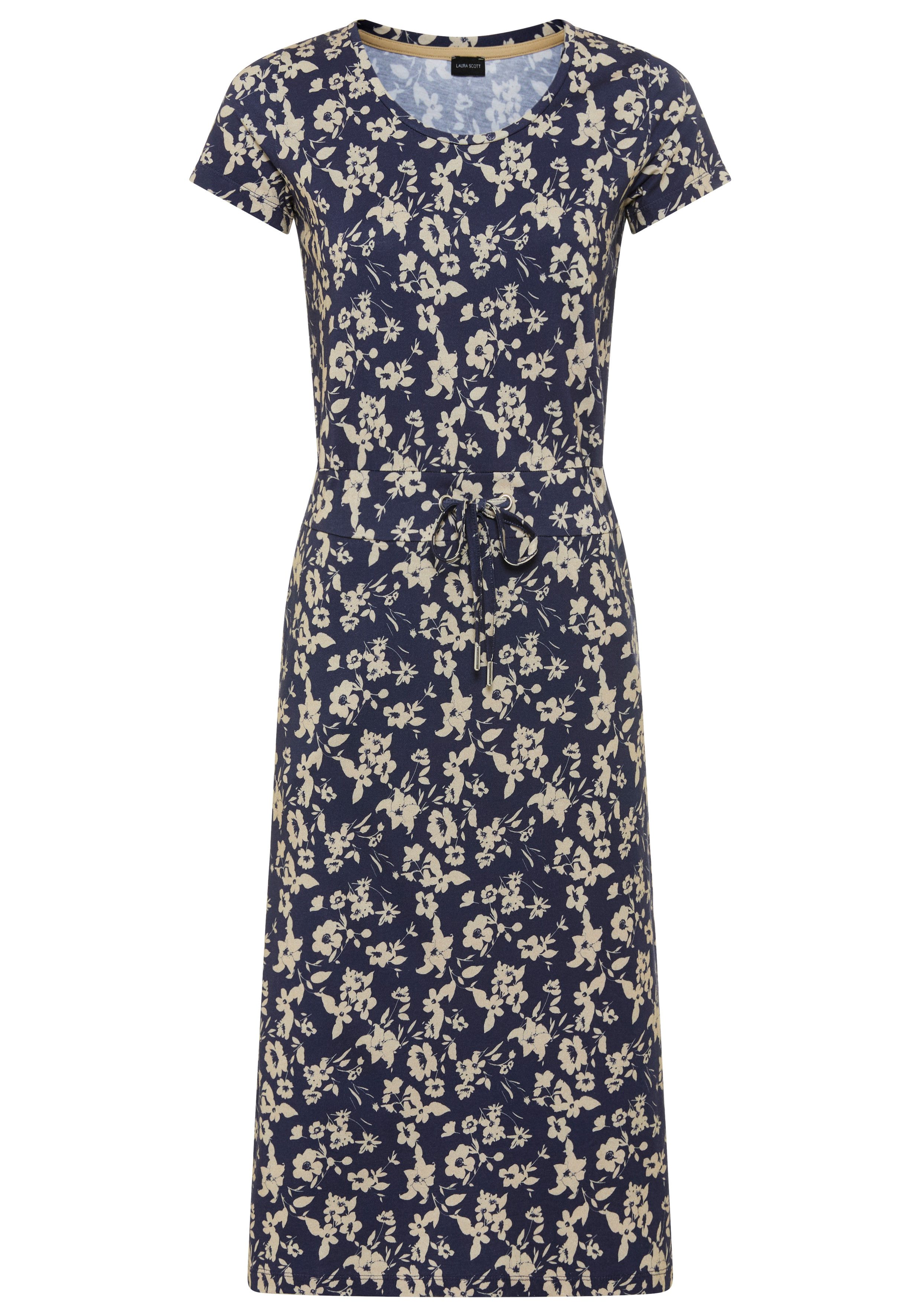 Sommerkleid mit Bindeband aus softem und atmungsaktivem Jersey