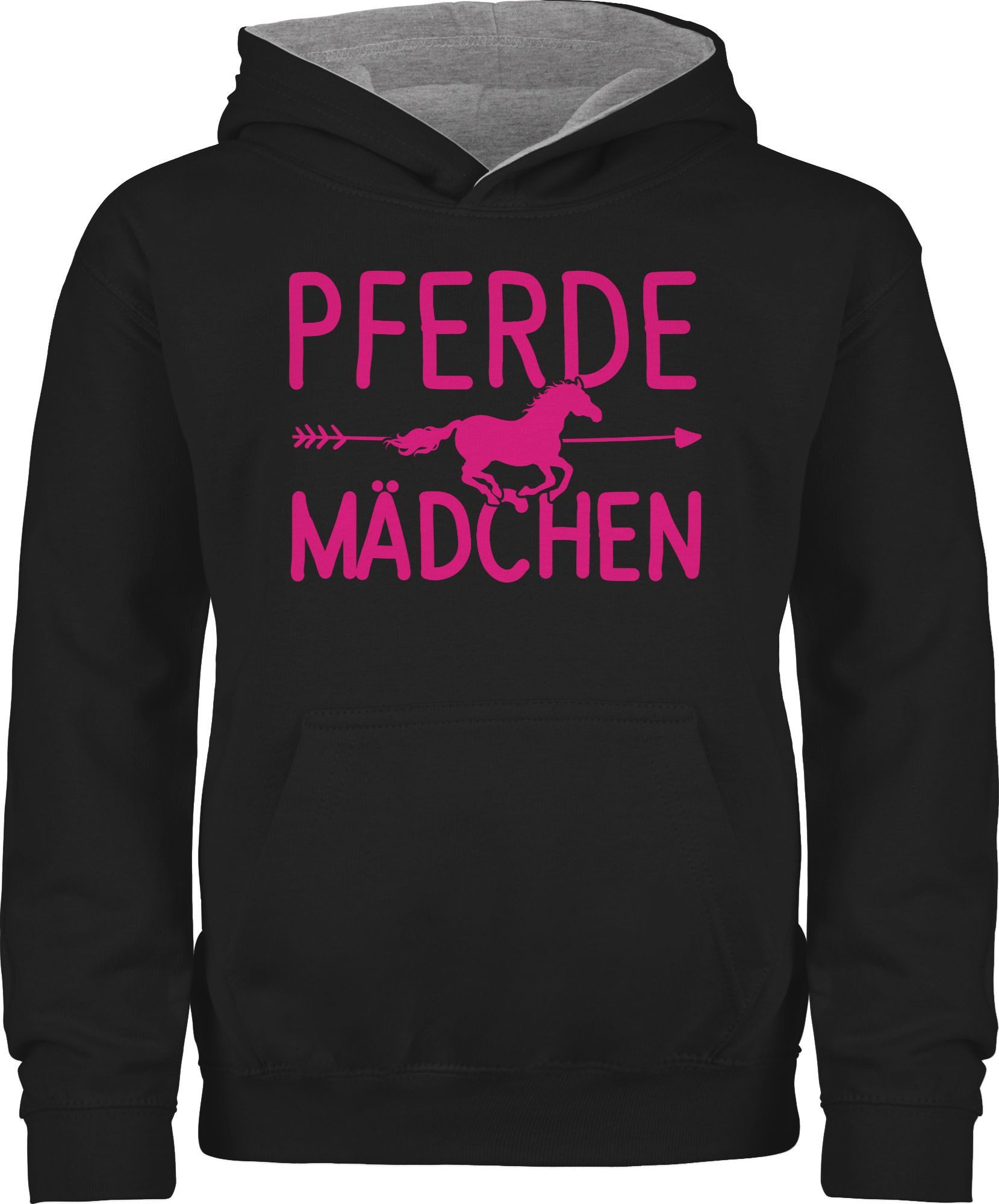 Shirtracer Hoodie Pferde Mädchen Pferd