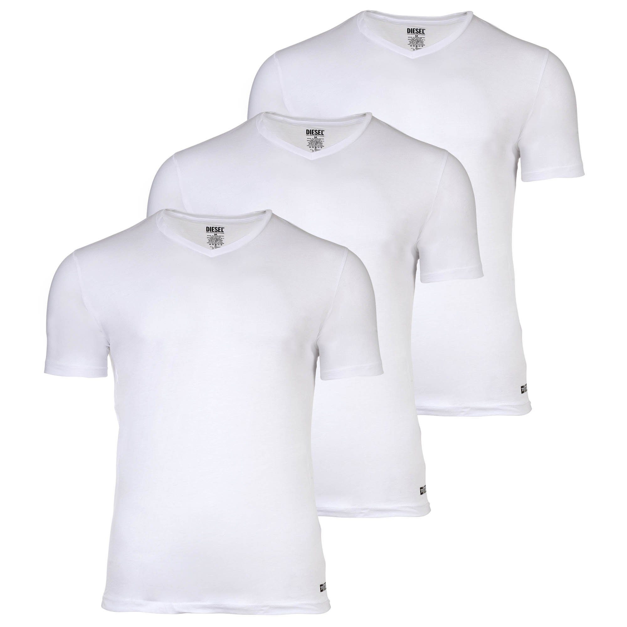 T-Shirt Herren T-Shirt 3er Pack Baumwolle