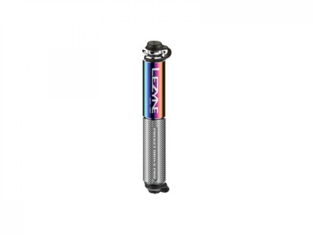 Lezyne Fahrradpumpe LEZYNE, Pumpe, Minipumpe, Pocket Drive PRO, neo metallic-silber,160PSI
