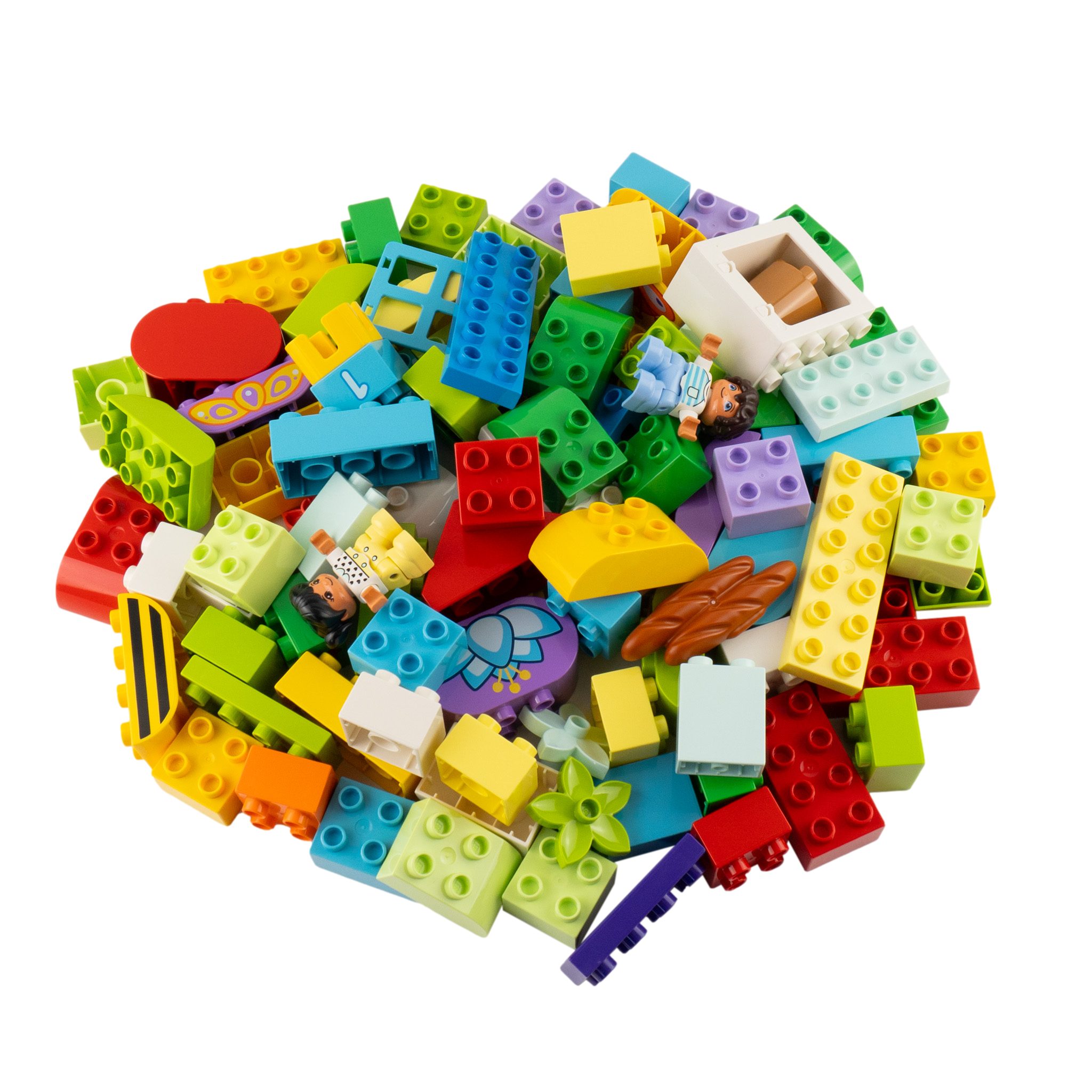 LEGO® LEGO® DUPLO® Steine Sondersteine Bunt Gemischt NEU! Menge 120x Spielb günstig online kaufen