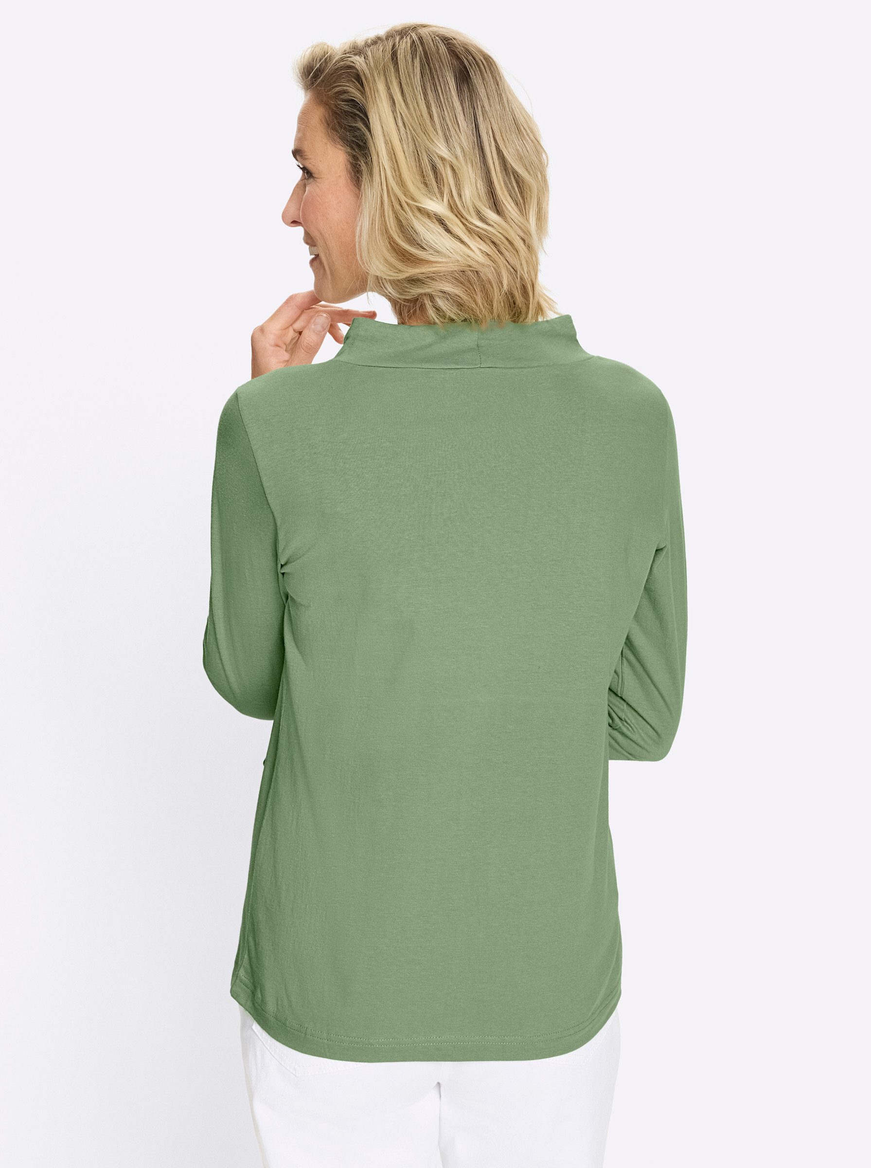 Sieh an! T-Shirt Langarm-Shirt Langarm