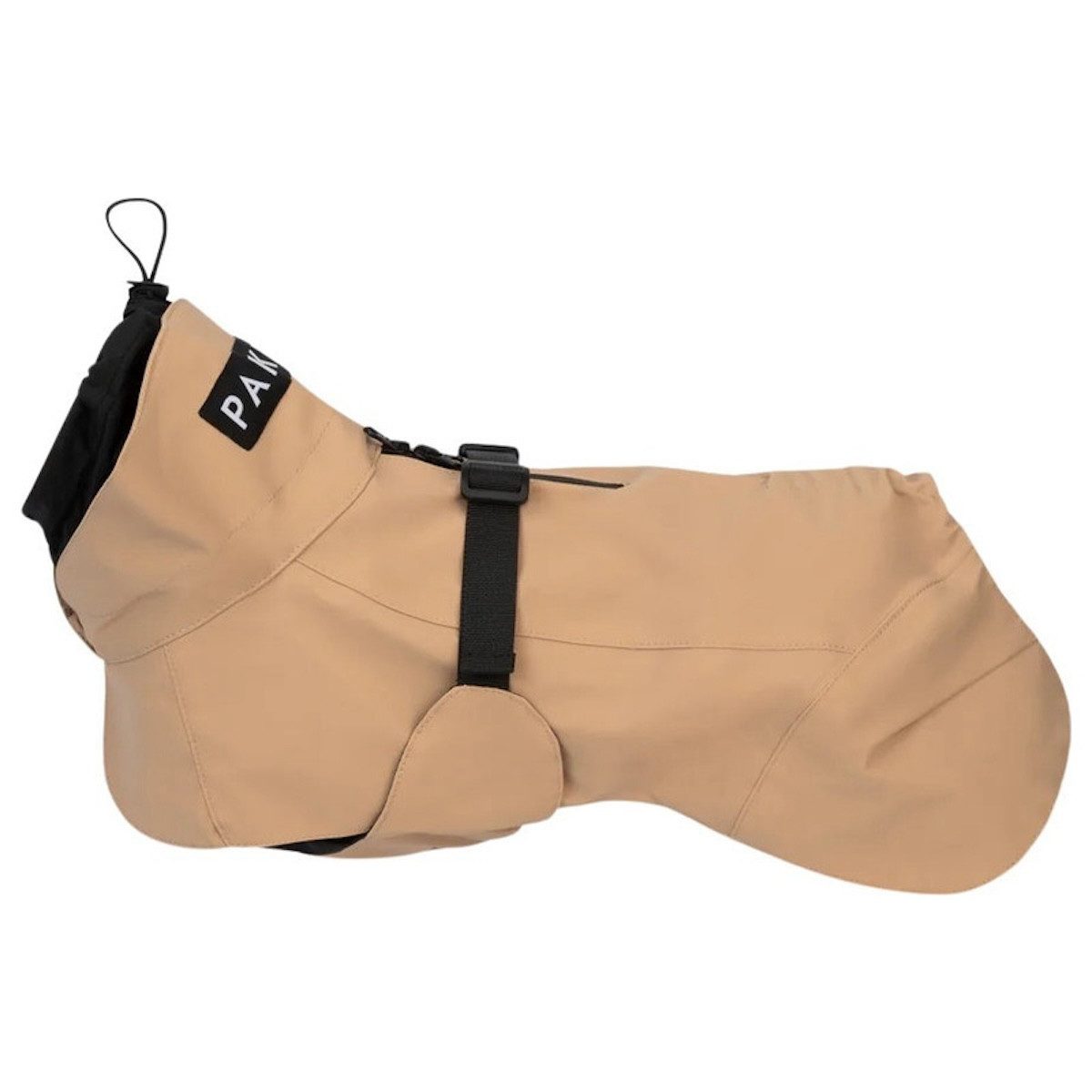 PAIKKA Hunderegenmantel Hunde Regenmantel leicht & reflektierend "Visibility Raincoat Lite t