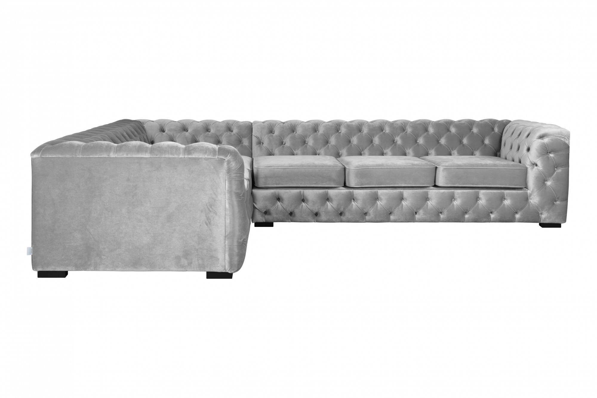 Home affaire Chesterfield-Sofa KALINA L-Form, hochwertig günstig online kaufen