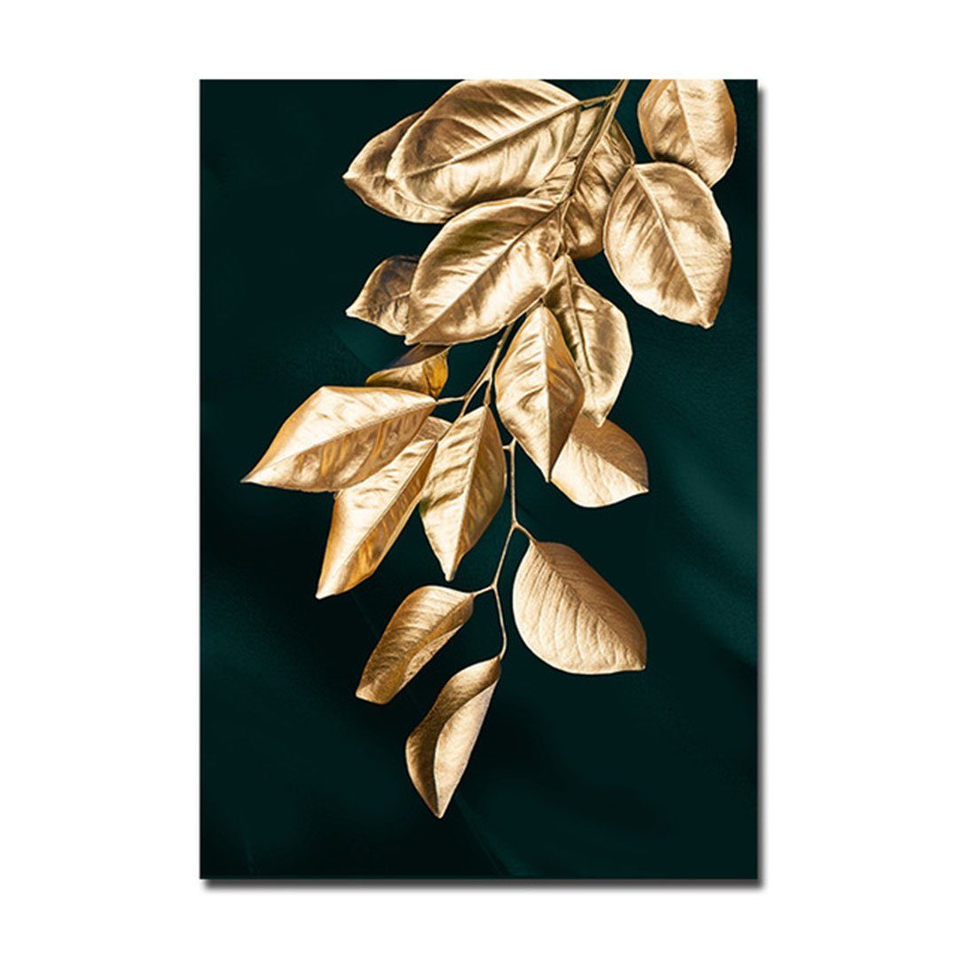 schwarzem grünem Malkern Kunstdruck mit (3 UG vergoldeter und Stilvoller Hintergrund, Schlafzimmerhintergrundwanddekorations-Malereikern Künstlerischer L.Ru St),