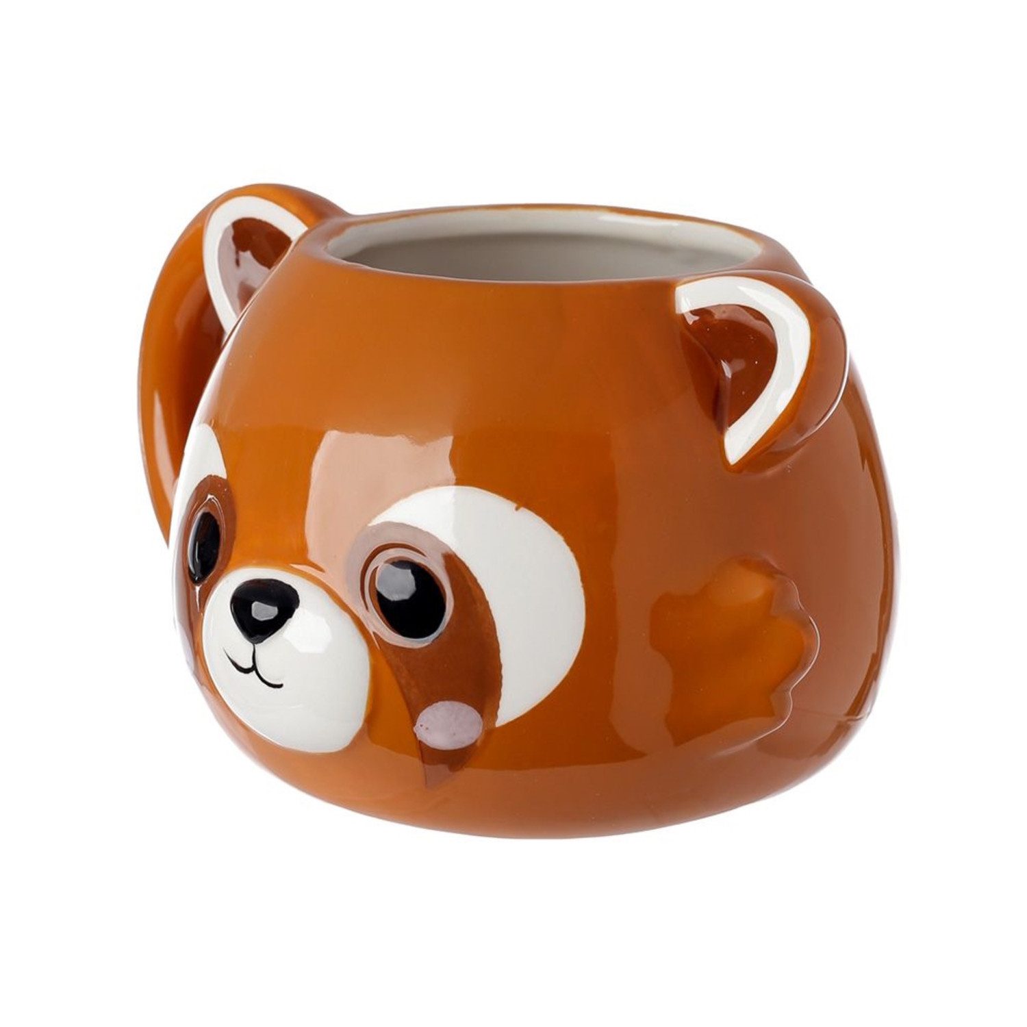Puckator Tasse Kindertasse Roter Panda Kaffeebecher Tasse aus Keramik