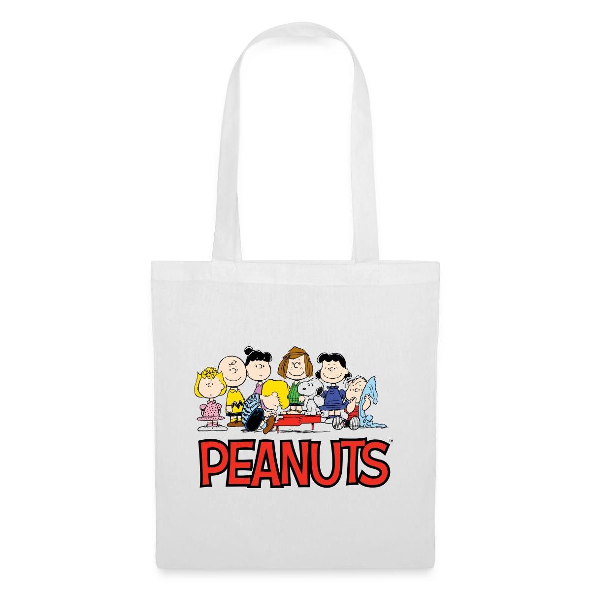 Henkeltasche Peanuts Snoppy Und Friends Stoffbeutel