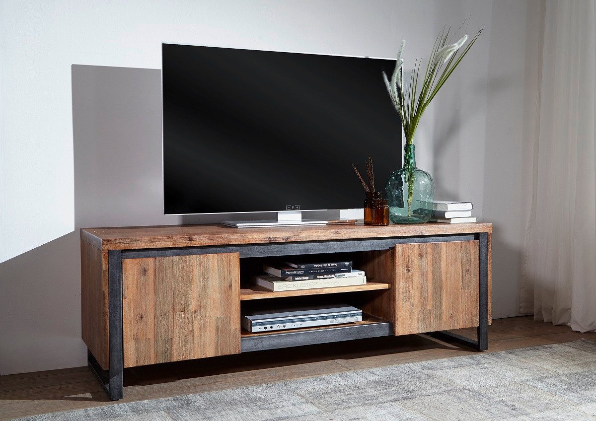 Main Möbel TV-Schrank TV Board 150cm 'Genua' Akazie gebürstet