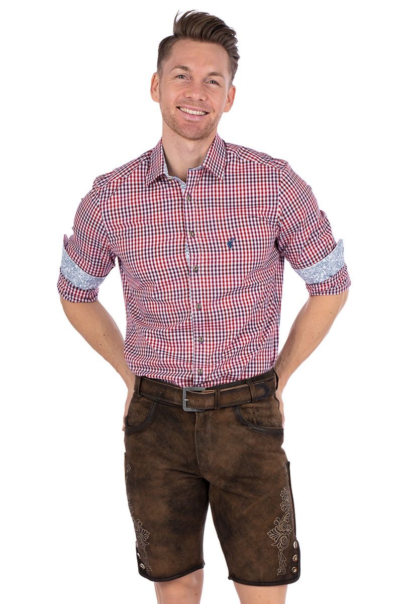 Maddox Trachtenlederhose Lederhose Herren kurz - günstig online kaufen
