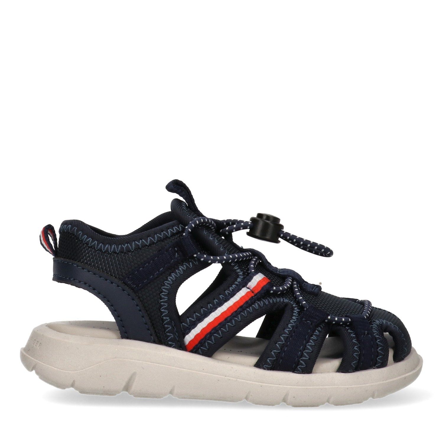 Tommy Hilfiger Sandale Trekking Schuh, Sommerschuh mit praktischem Schnellverschluss