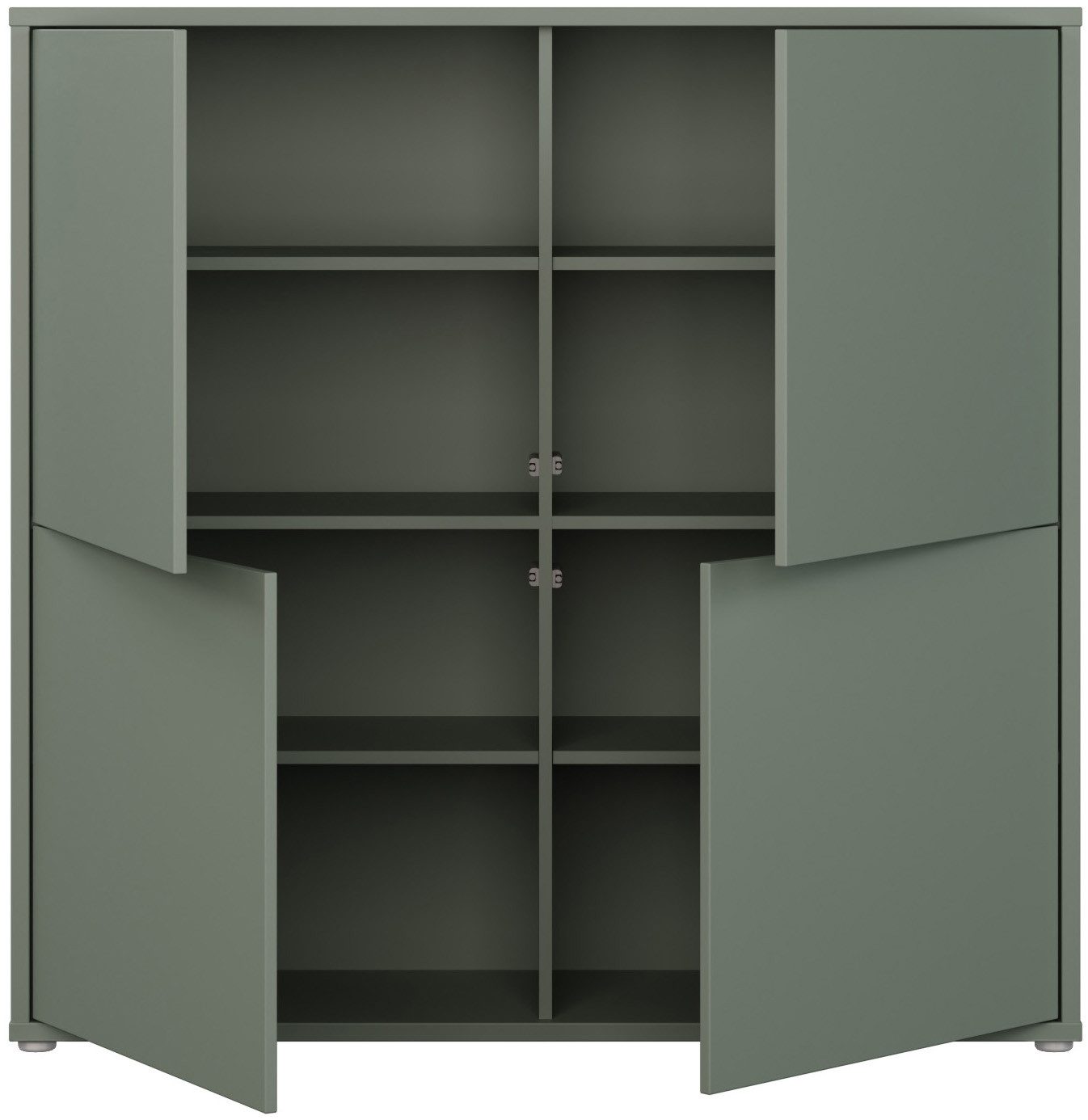 FORTE Highboard, Grifflos,Push to open, Stauraum