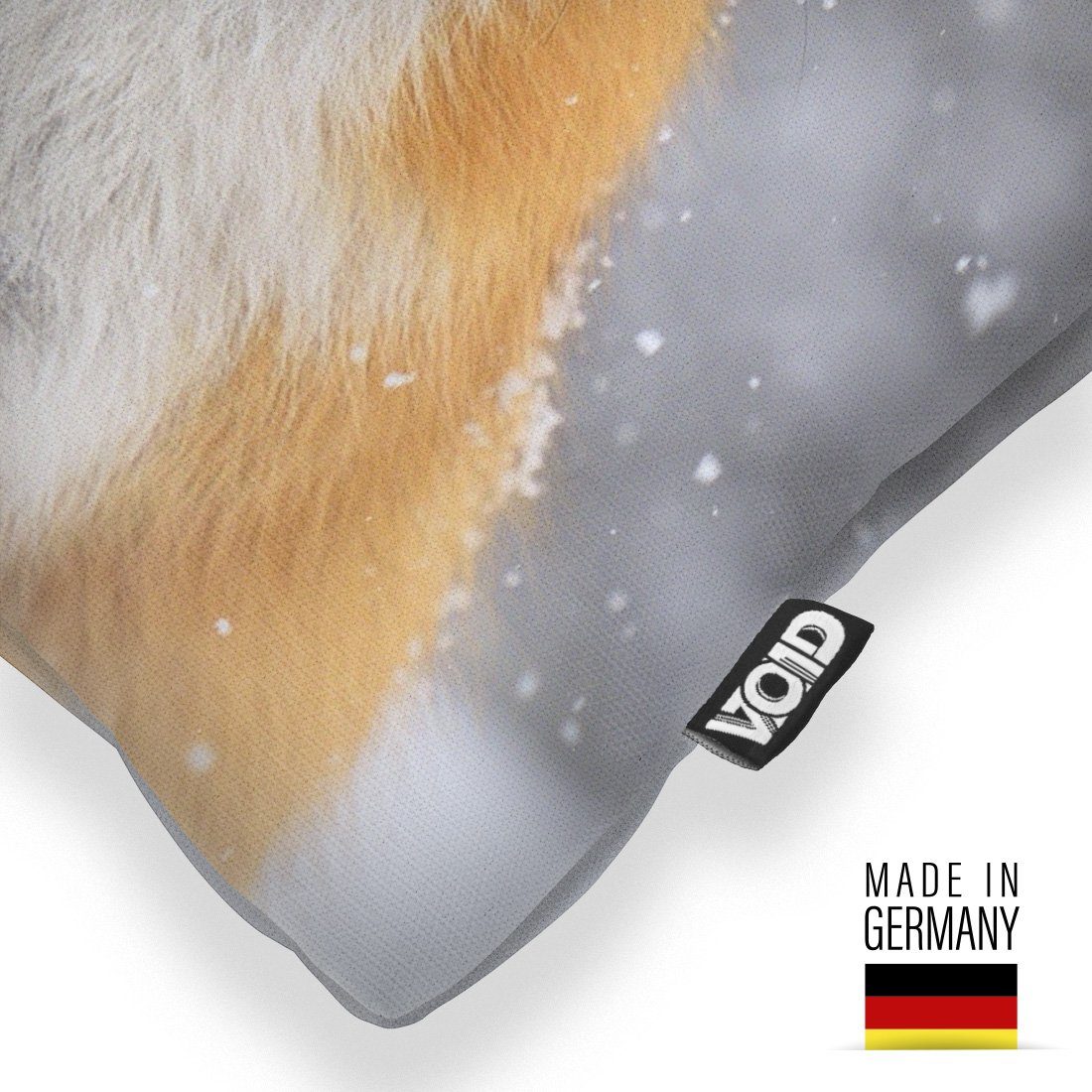VOID Kissenbezug, (1 Stück), Fuchs Schnee Rotfuchs Winter Tier fuchs tier r günstig online kaufen