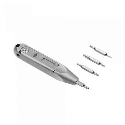 oknife Multitool Otacle D1 EDC Multibit-Schraubendreher aus Titan, (8 in 1 Mini Screwdriver Set Magnetic Repair Multitool)