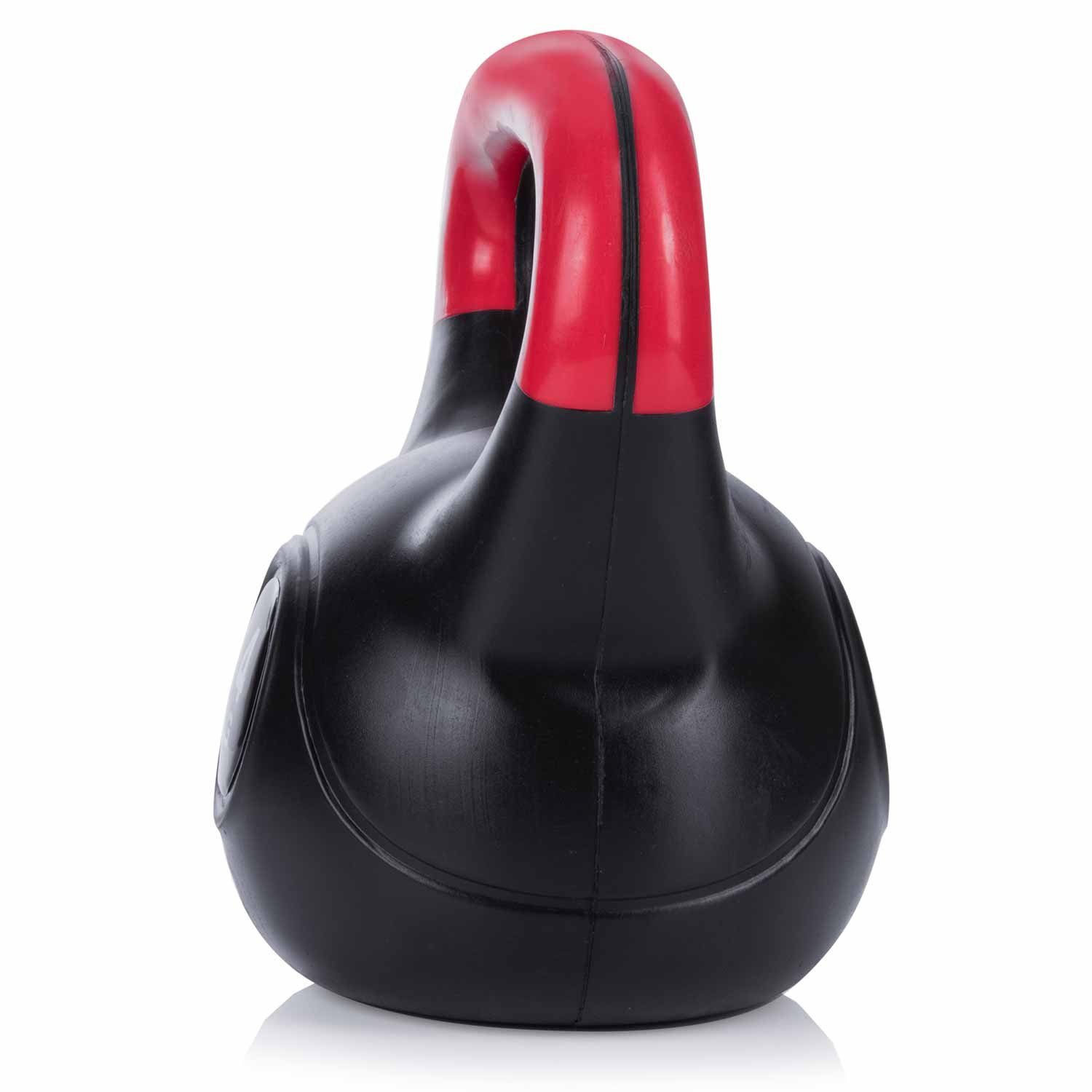 Body & Mind Kettlebell Body & Mind Kettlebell 2–20 kg – Profi Kettlebell mit Kunststoffmantel, (Profi Schwunghantel), Kraftraining Workout Gewicht (14 kg)