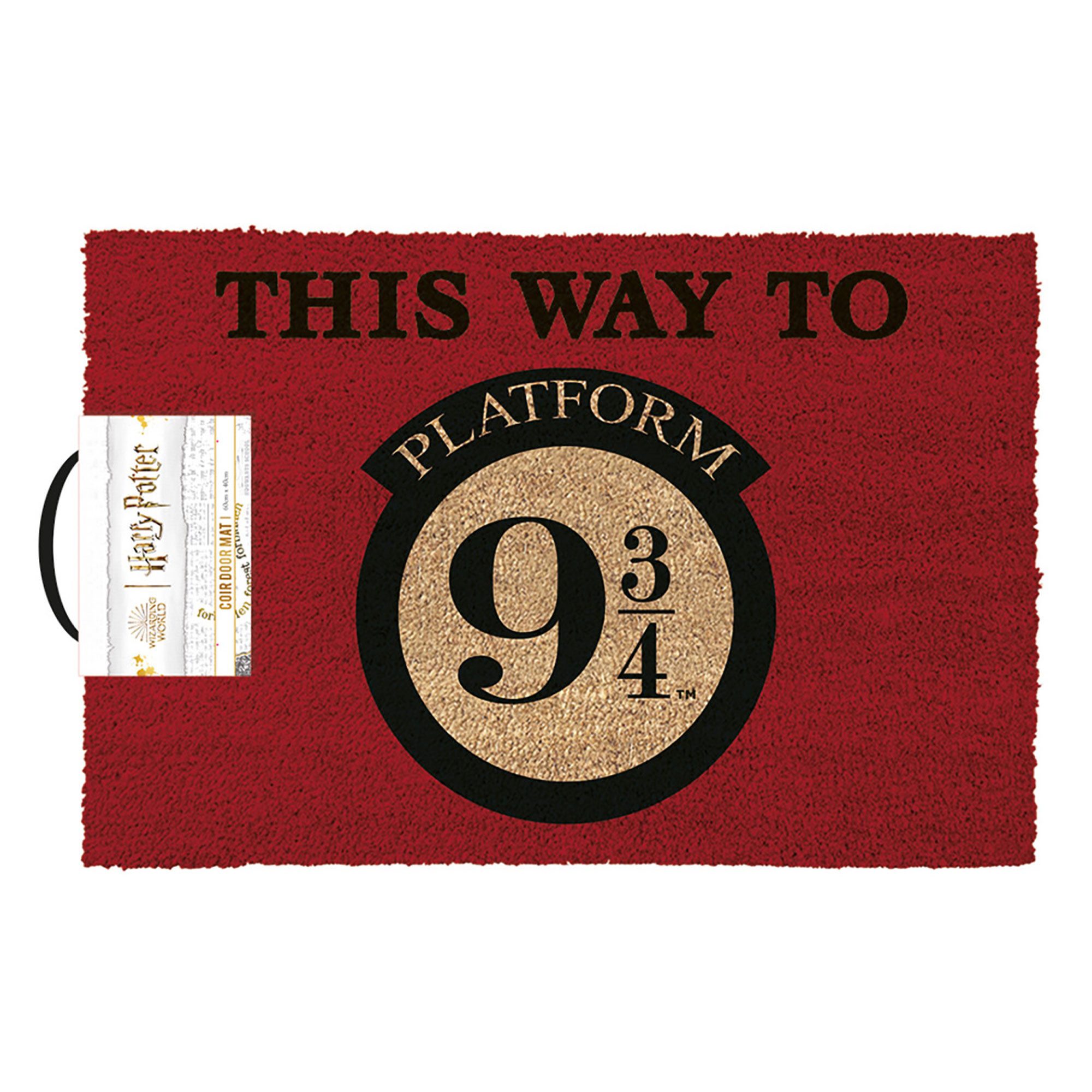 Fußmatte Fußmatte Kokos - Türmatte Kokos - Harry Potter - Platform 9 3/4
