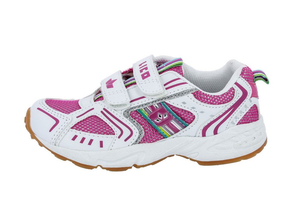 Lico Kindersportschuh Silverstar V Hallenschuh, praktischer Klettverschluss  und transparente Sohle