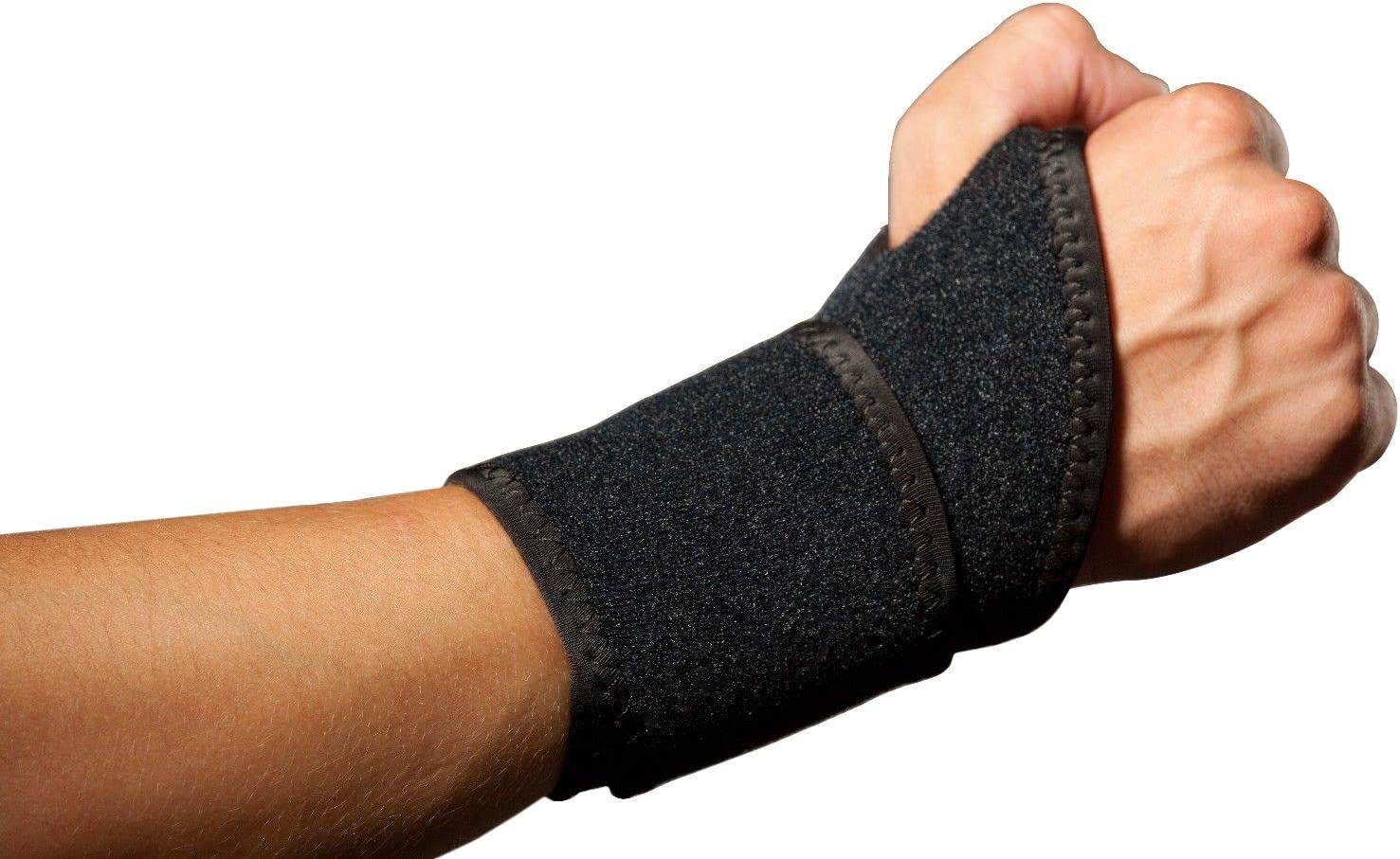 Lorey Medtec Handbandage Neopren-Handgelenkstütze mit Klettverschluss & Wärmeeffekt, Unisex