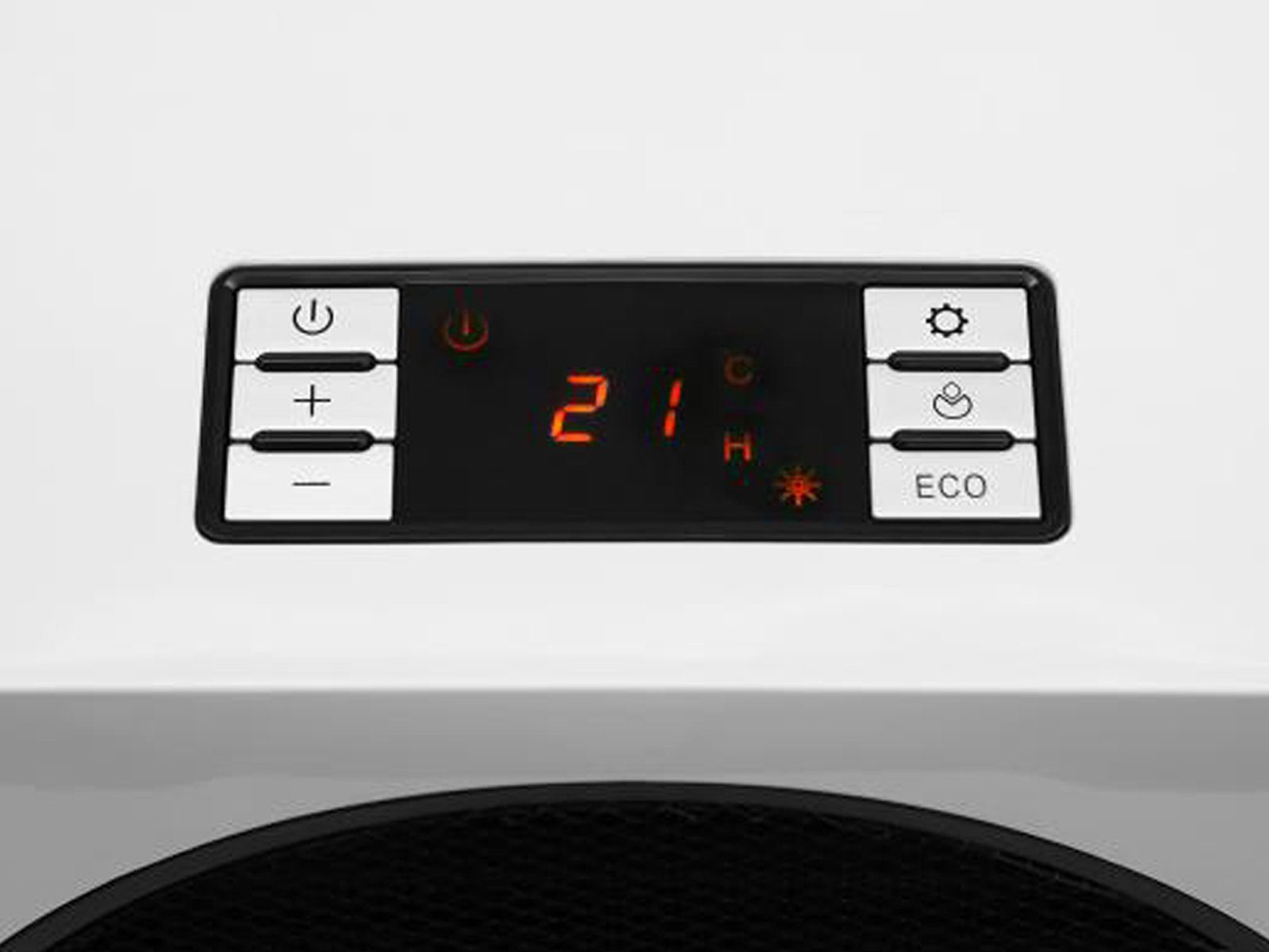 Fernbedienung Warmluftheizung Thermostat, Elektroheizer mit Domo Keramikheizlüfter, Timer &