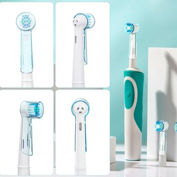 Dedom Aufsteckbürste Zahnbürstenkopf-Schutzhülle,Zubehör für elektrische Zahnbürsten