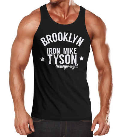 MoonWorks Tanktop Herren Tanktop, Brooklyn New York Iron Mike Tyson Boxing Gym, Moonworks® mit Print