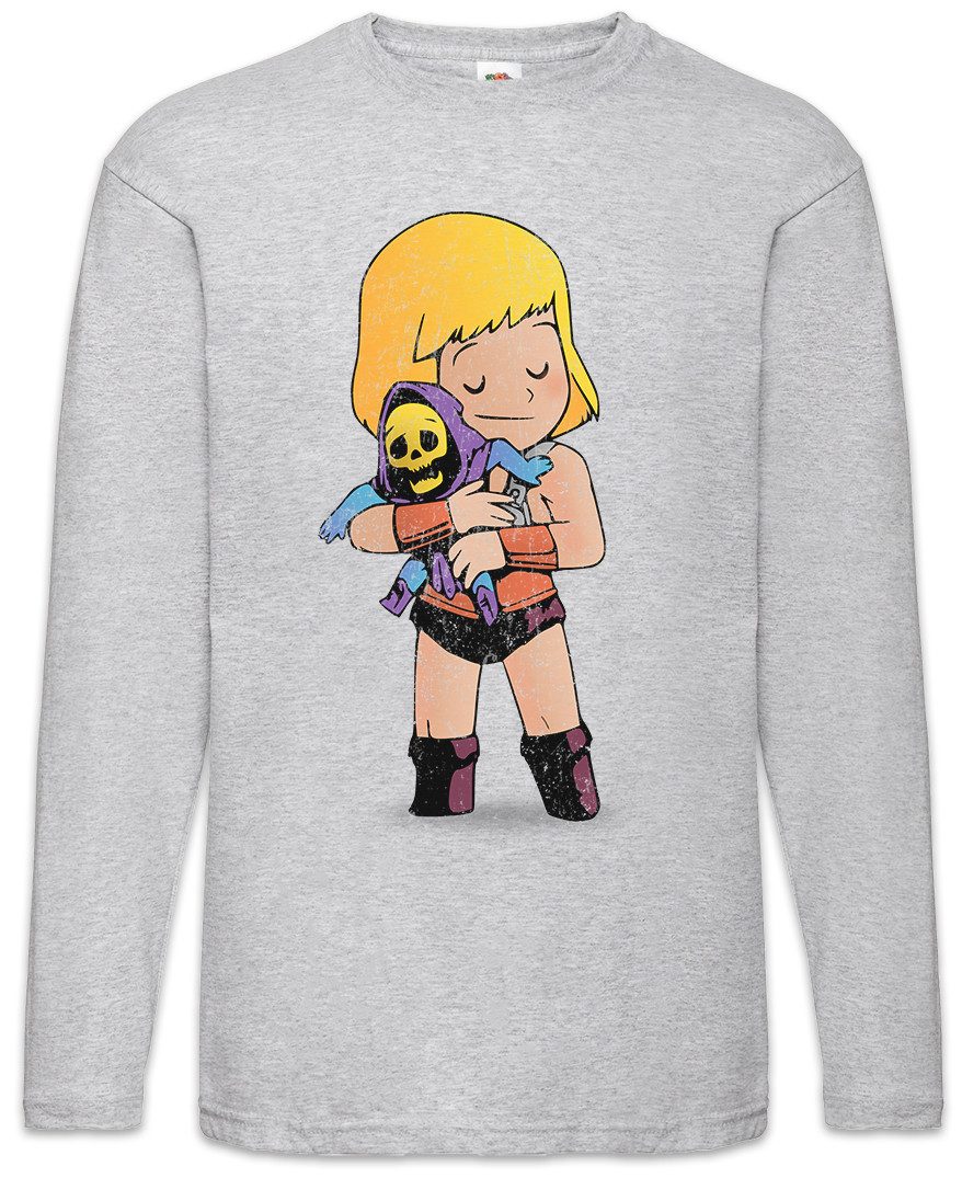 Langarmshirt Little Masters Langarm T-Shirt 80s Eighties Grayskull He Eternia Man