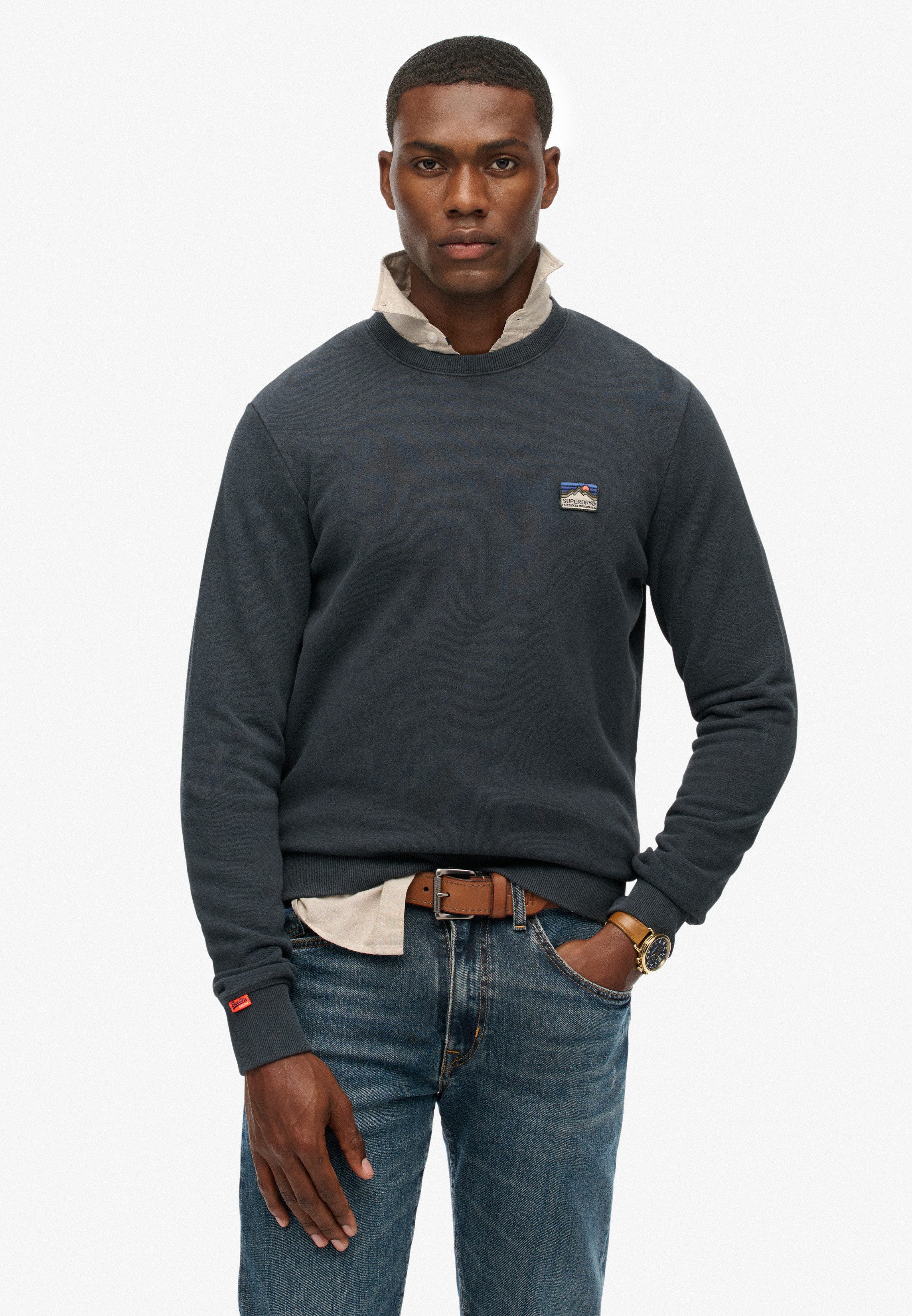 Superdry Sweatshirt GREAT OUTDOORS EMB RLXD SWEAT günstig online kaufen