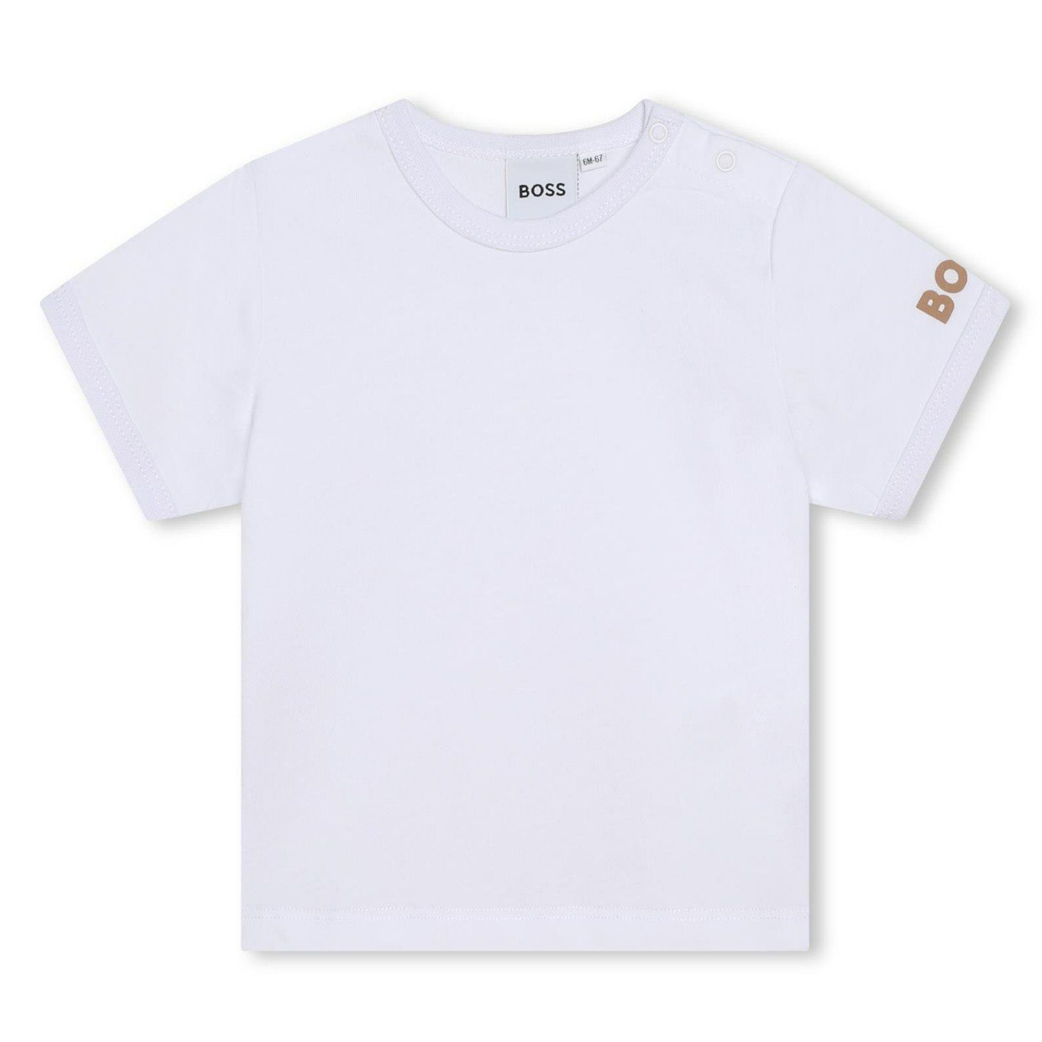 BOSS Neugeborenen-Geschenkset BOSS Kombination aus und (T-Shirt und Overall Latzhose) Biobaumwolle T-Shirt