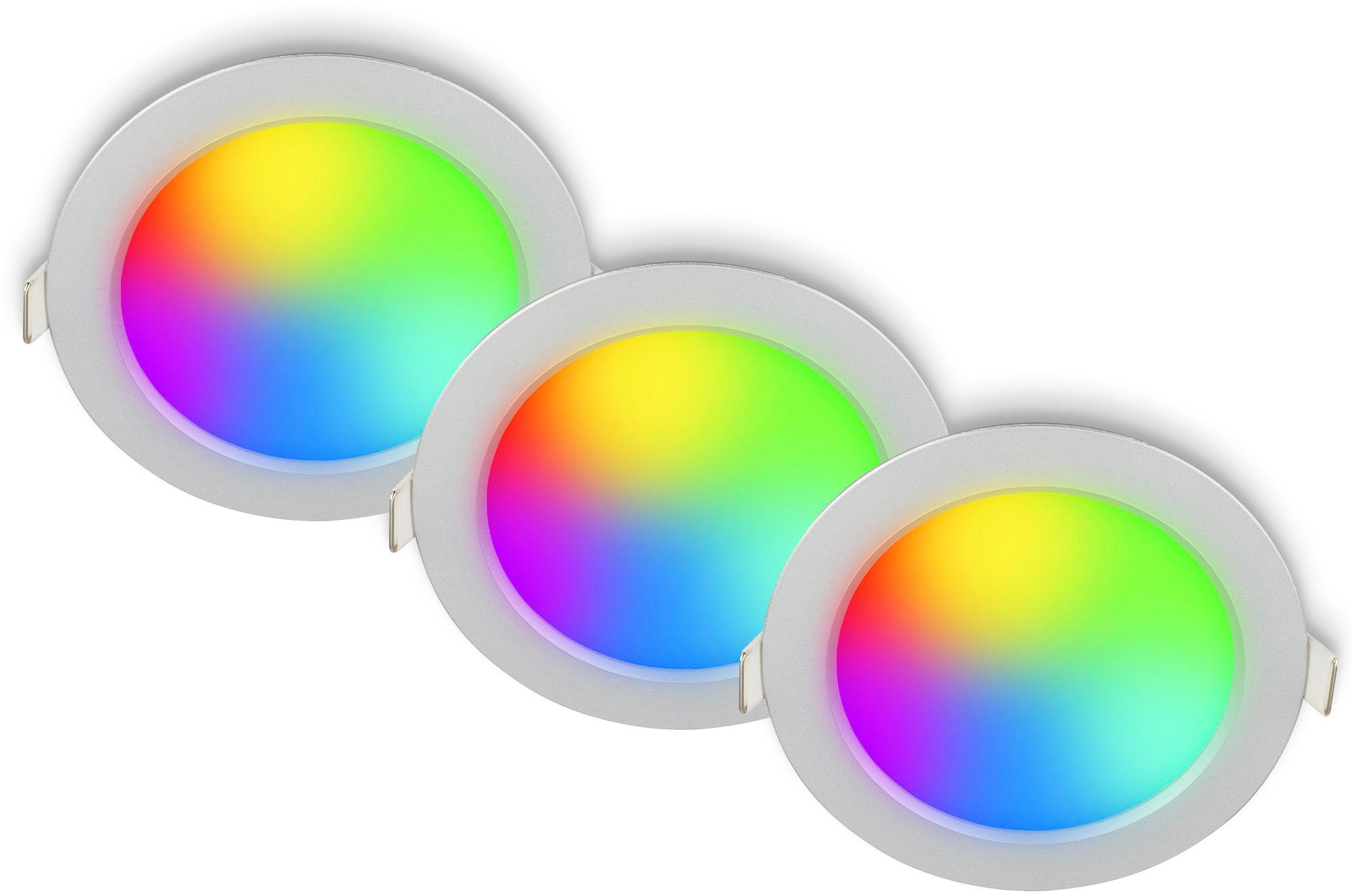 Briloner Leuchten LED Einbauleuchte FUNGO COLOR 3945034