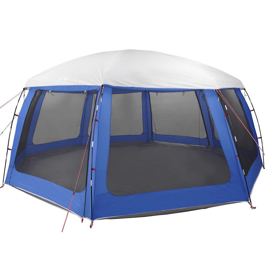 vidaXL Faltzelt Poolzelt mit abnehmbarem Überzelt Netzwänden Azurblau 690x690cm, (1 tlg)