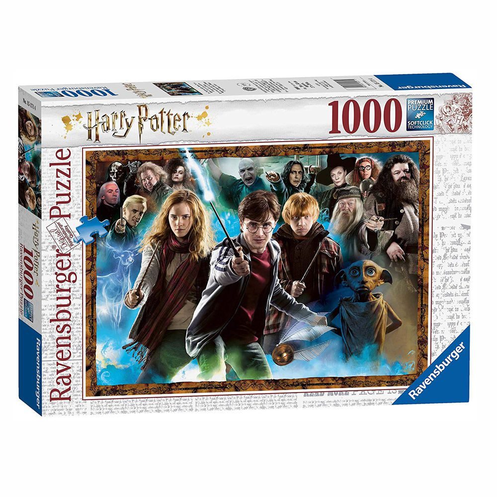 Harry Potter Puzzle Puzzle 1000 Teile Der Zauberschüler Harry Potter Ravensburger, 1000 Puzzleteile
