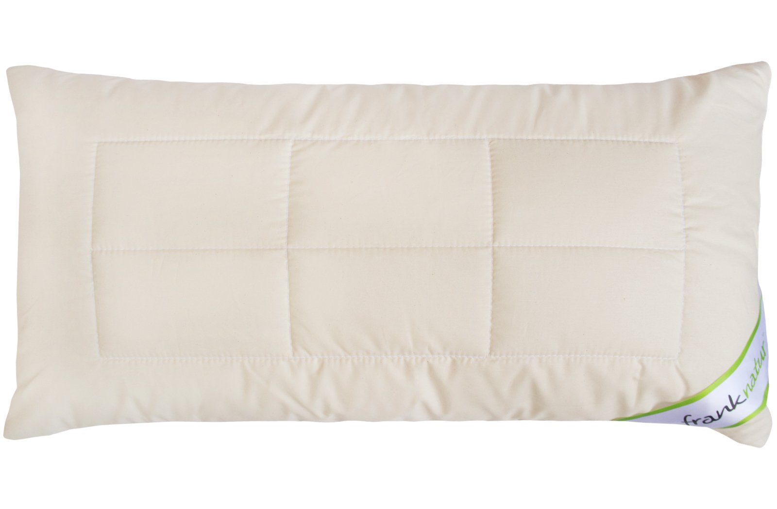 franknatur Kopfkissen Kissen Lyocell, Füllung: 70% Polyester, 30% Lyocell (Tencel), Bezug: 100% Baumwolle kbA, Kopfkissen mit höhenregulierbarer Füllung