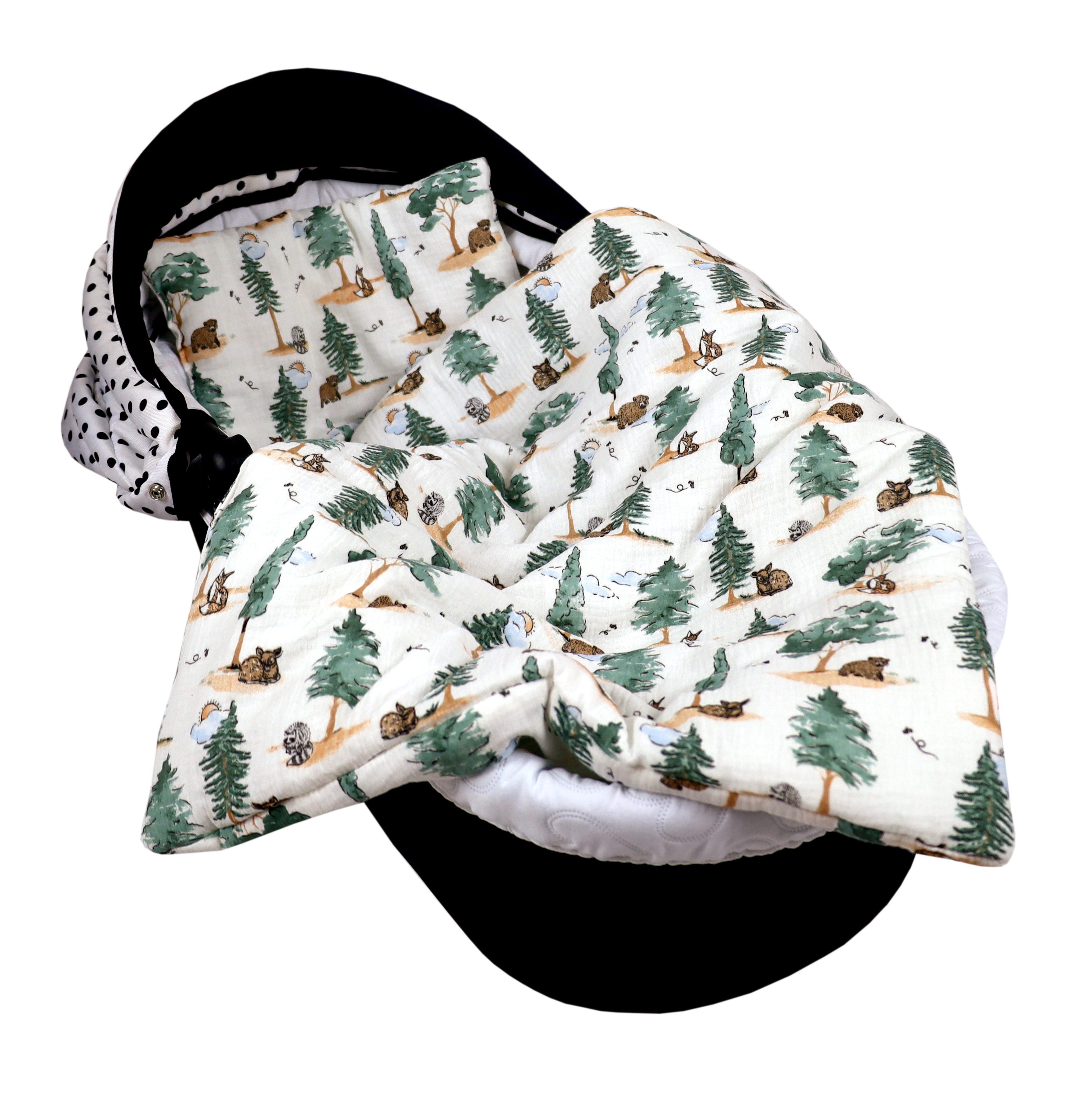 Babydecke BabyLux Babydecke Musselin Kinderwagendecke Kuscheldecke günstig online kaufen
