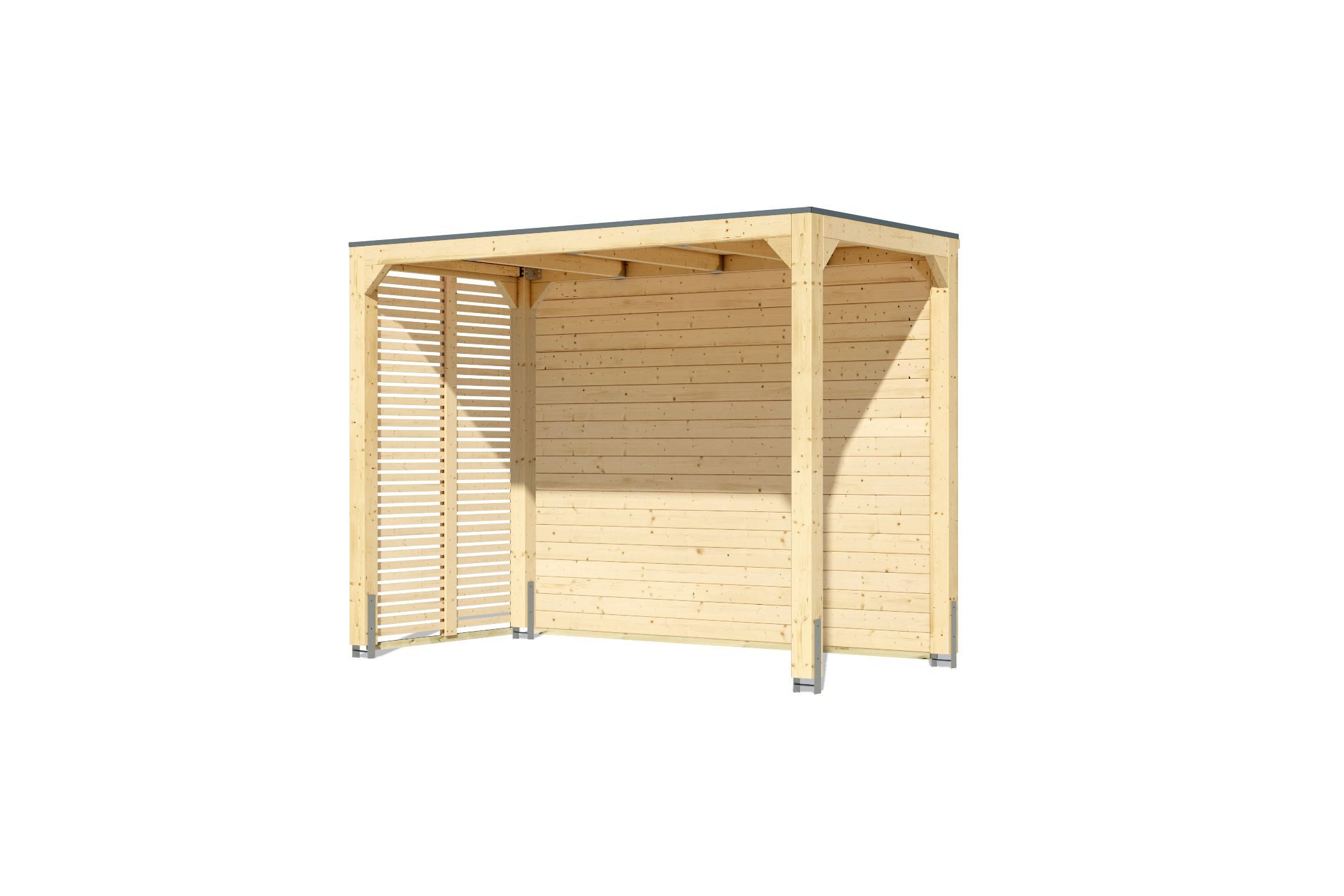 Karibu Gartenhaus Robuster Pavillon aus Leimholz günstig online kaufen