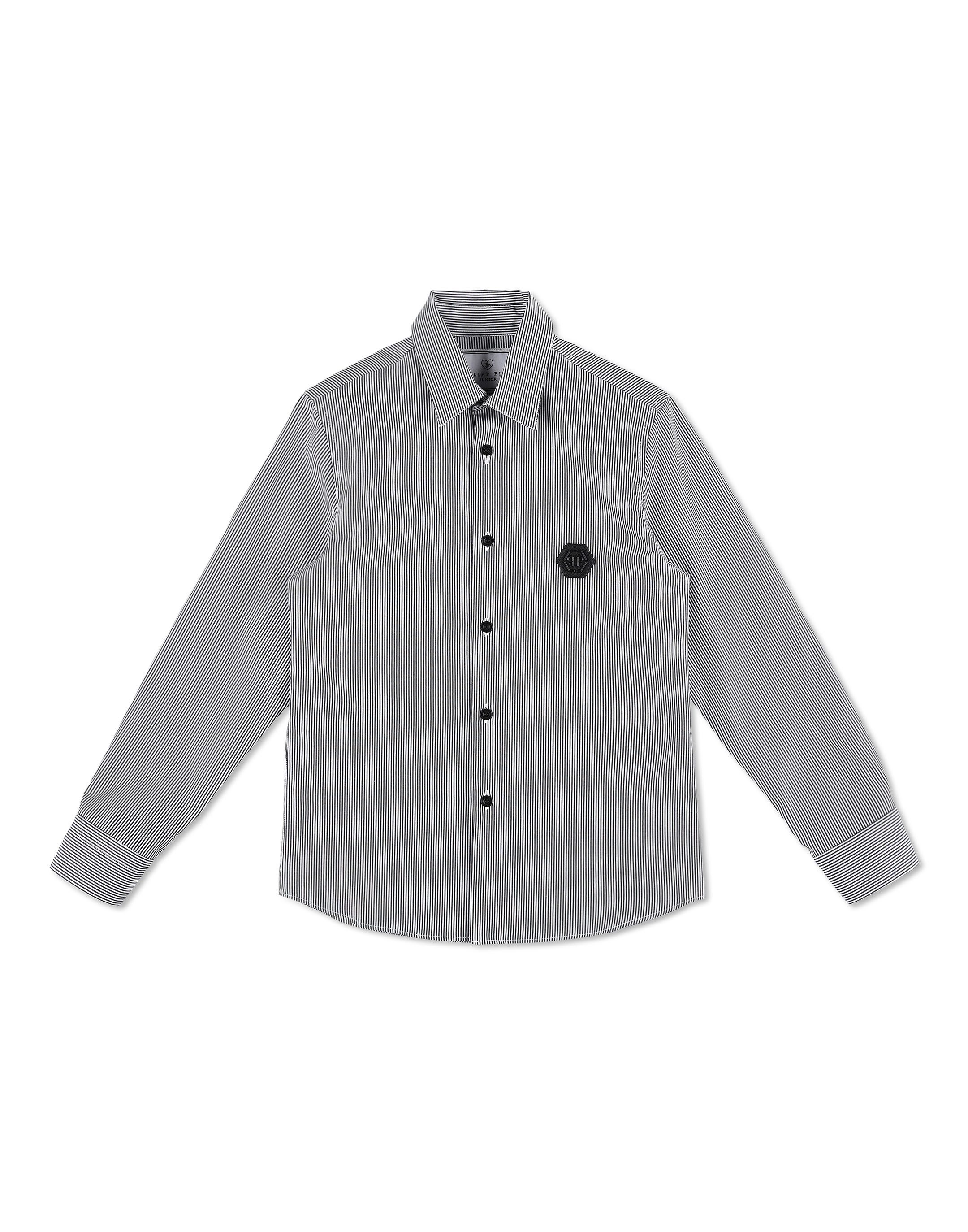 PHILIPP PLEIN Langarmhemd Skull