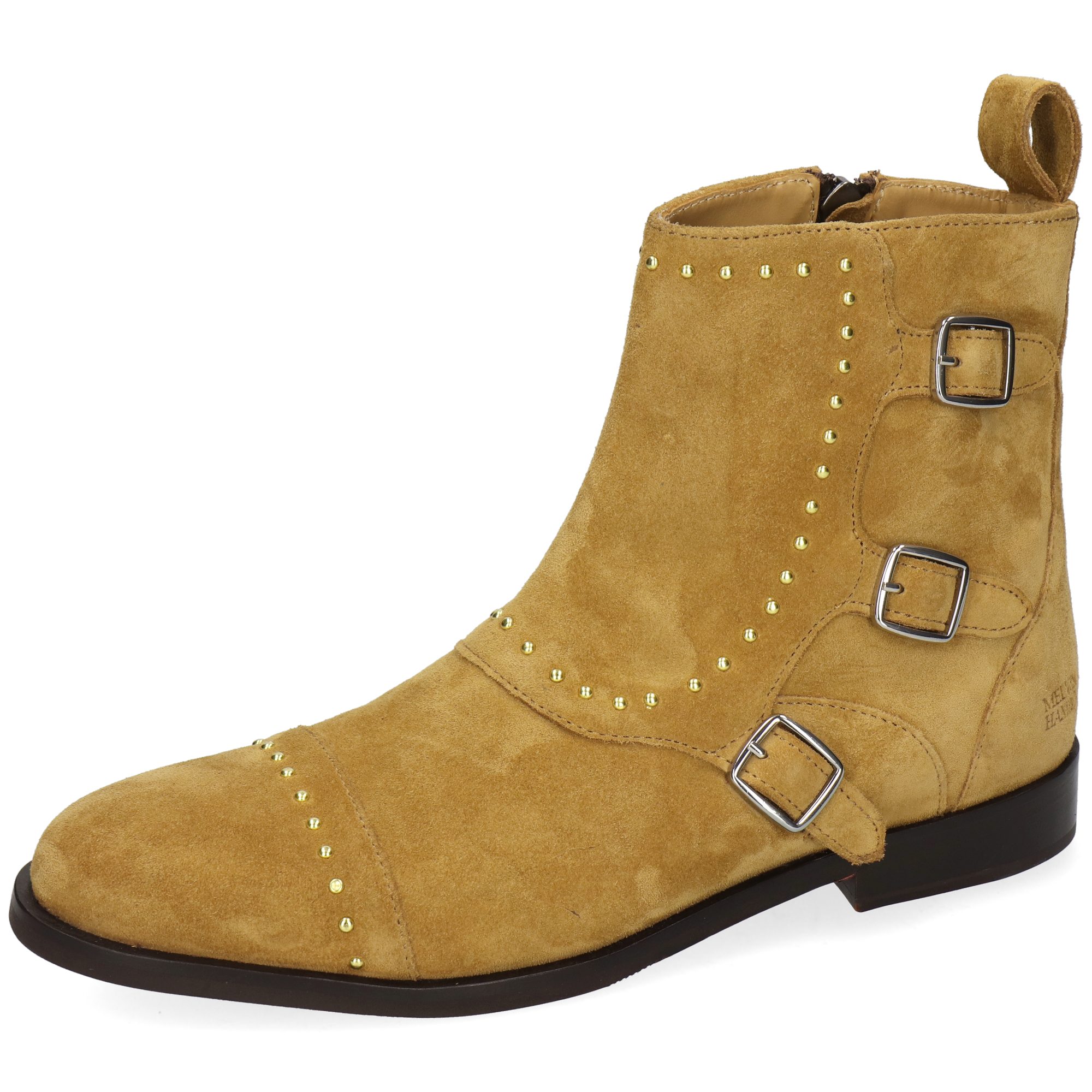 Melvin & Hamilton Susan 45 Leder-Stiefeletten für Damen Stiefelette Flache Absätze, Echtes Leder