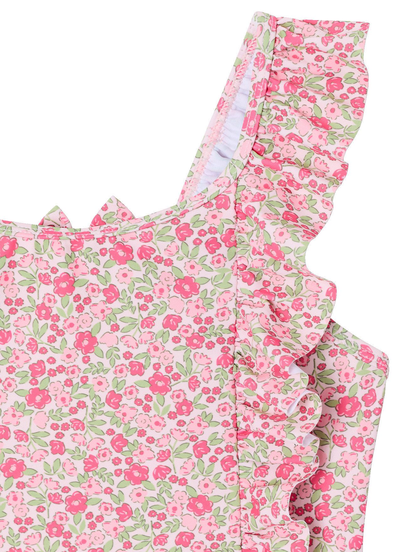 vertbaudet Badeanzug Badeanzug mit Blumen Mädchen