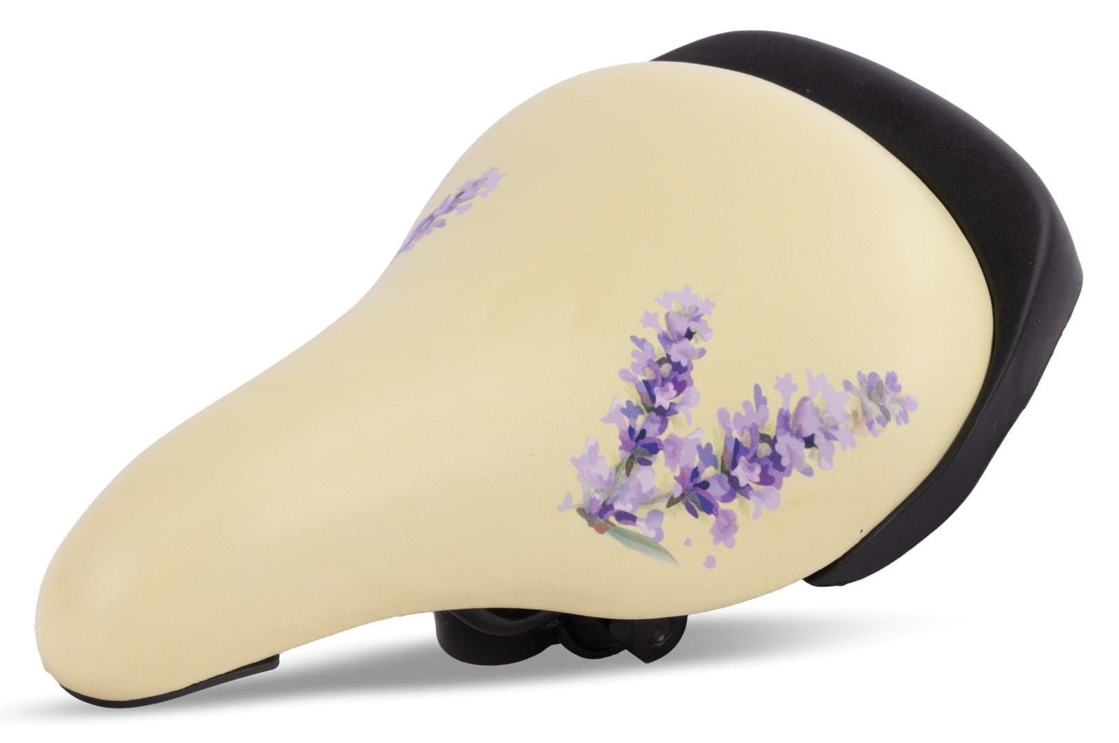Sun Baby Fahrradsattel Kinder-Fahrradsattel 12-16 Zoll verstellbar - Lavendel-Beige