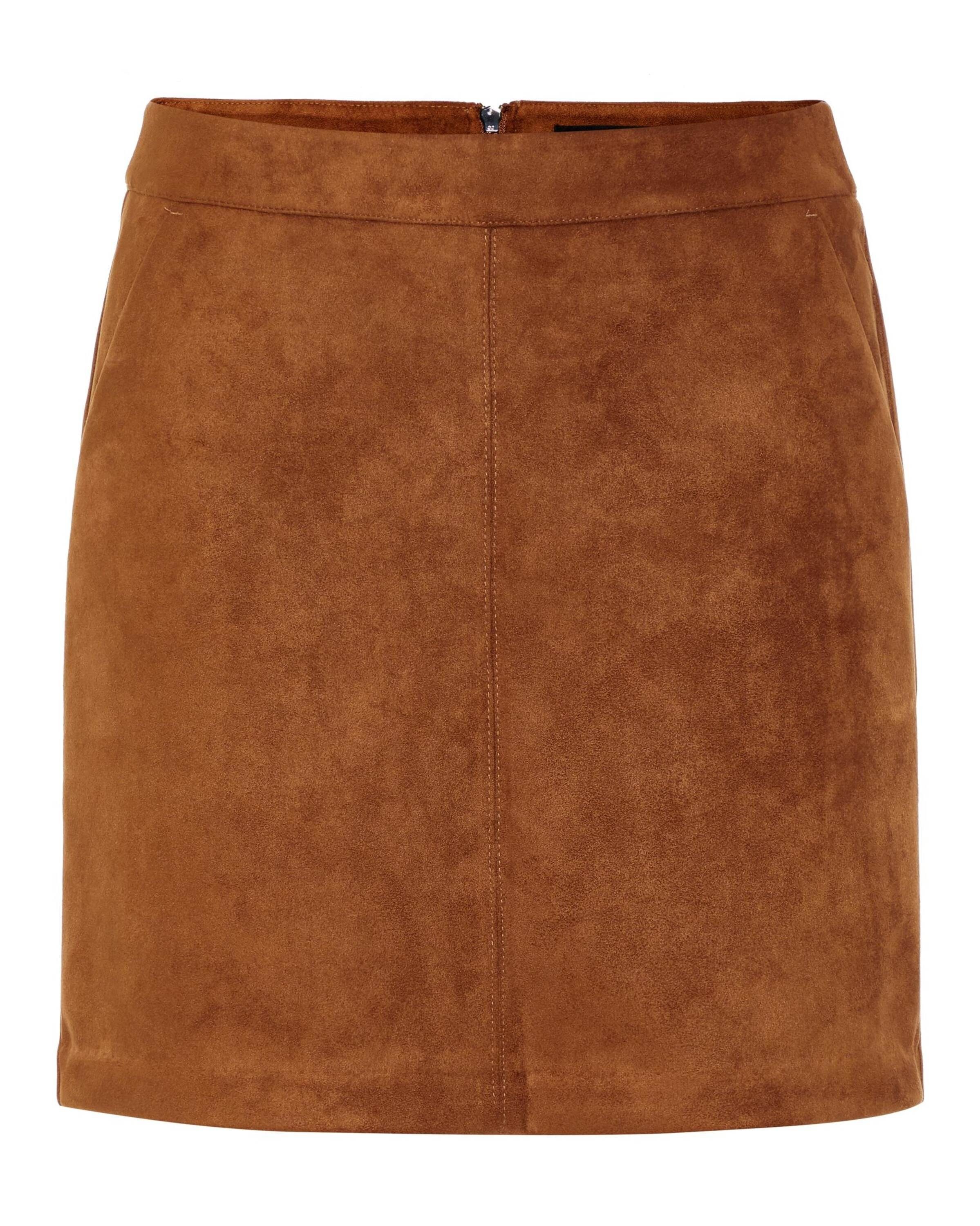 Vero Moda Lederimitatrock "VMDONNADINA FAUXSUEDE SHORT SKIRT" günstig online kaufen