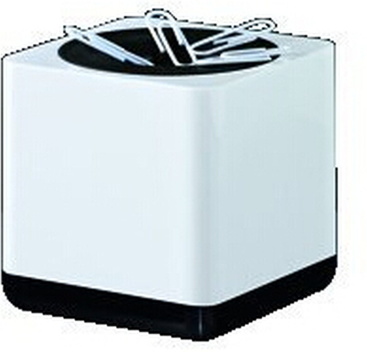 HAN-Bürogeräte Büroklammer Klammernspender i-Line weiß-schwarz