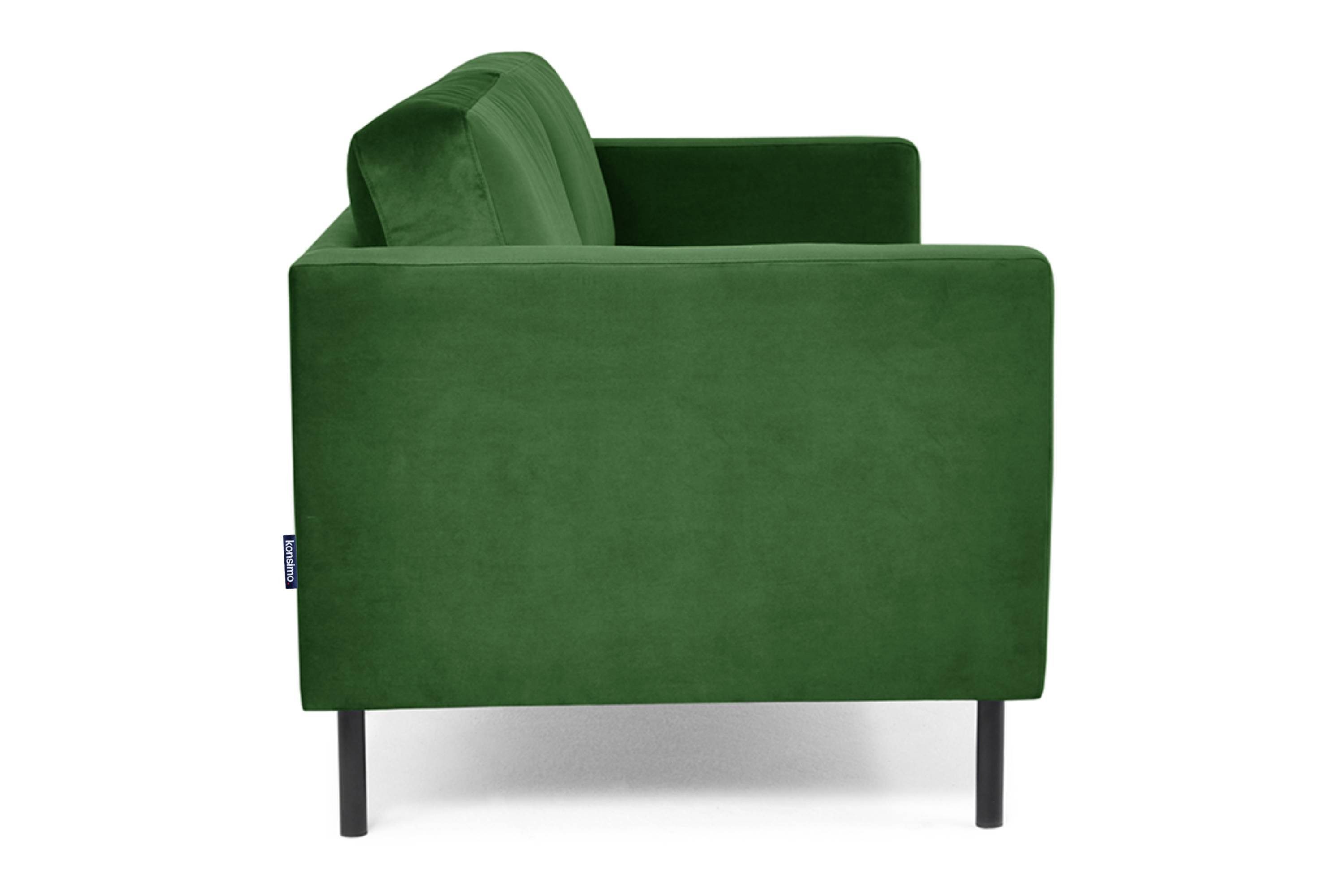 | hohe 2,5-Sitzer grün universelles | Sofa, Konsimo grün Design grün Beine, TOZZI