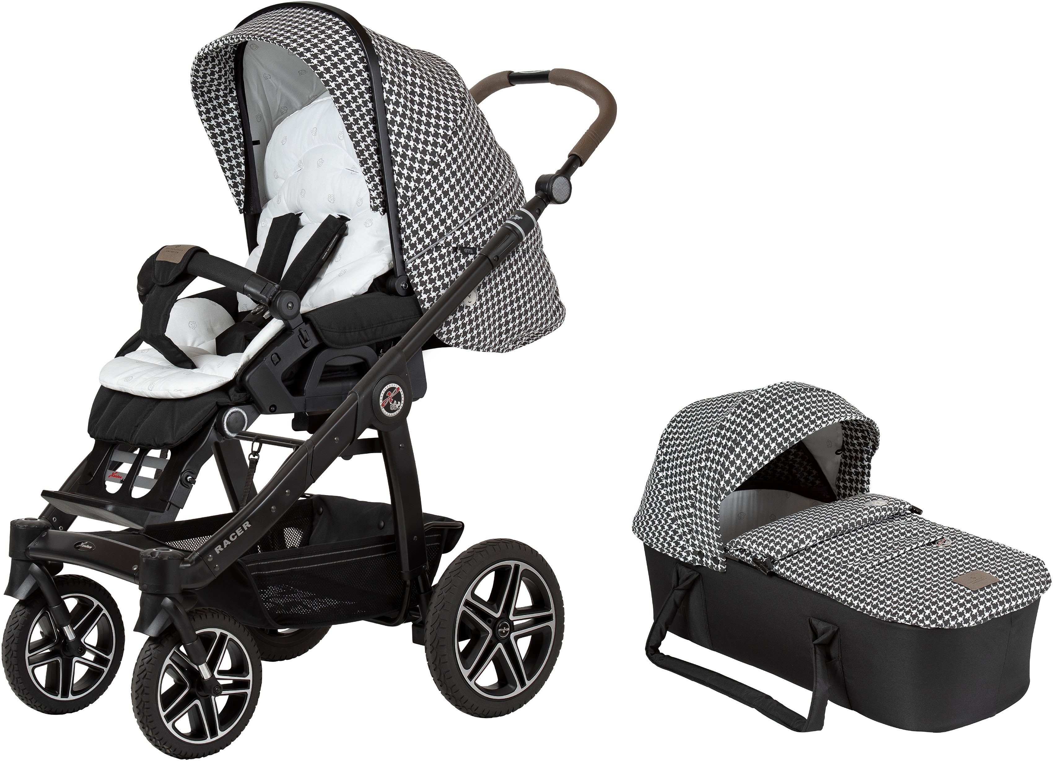 Hartan Kombi Kinderwagen Racer GTS Bellybutton mit Kombitasche Made in Germany