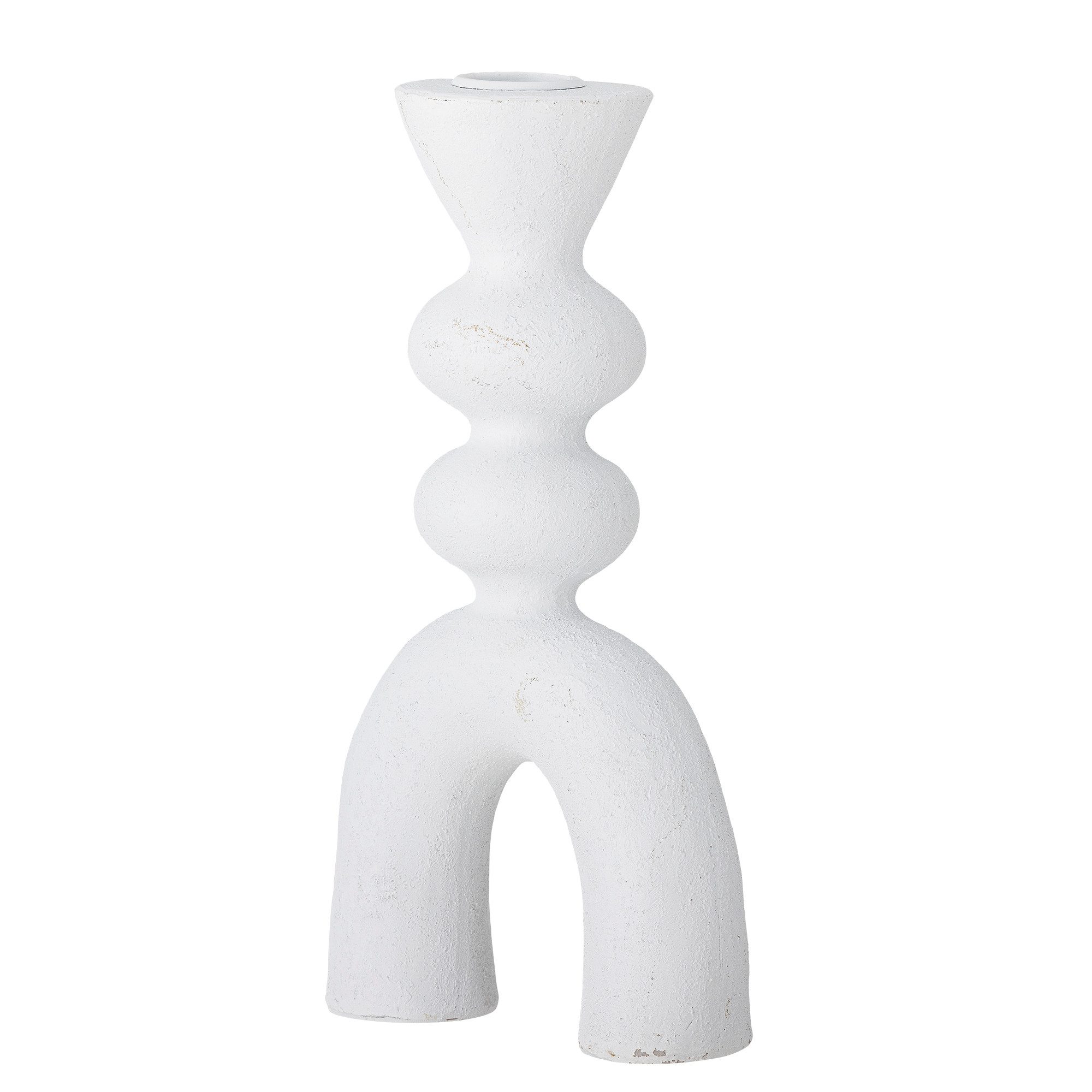 Bloomingville Kerzenständer Bloomingville Syra Kerzenhalter, Weiß günstig online kaufen